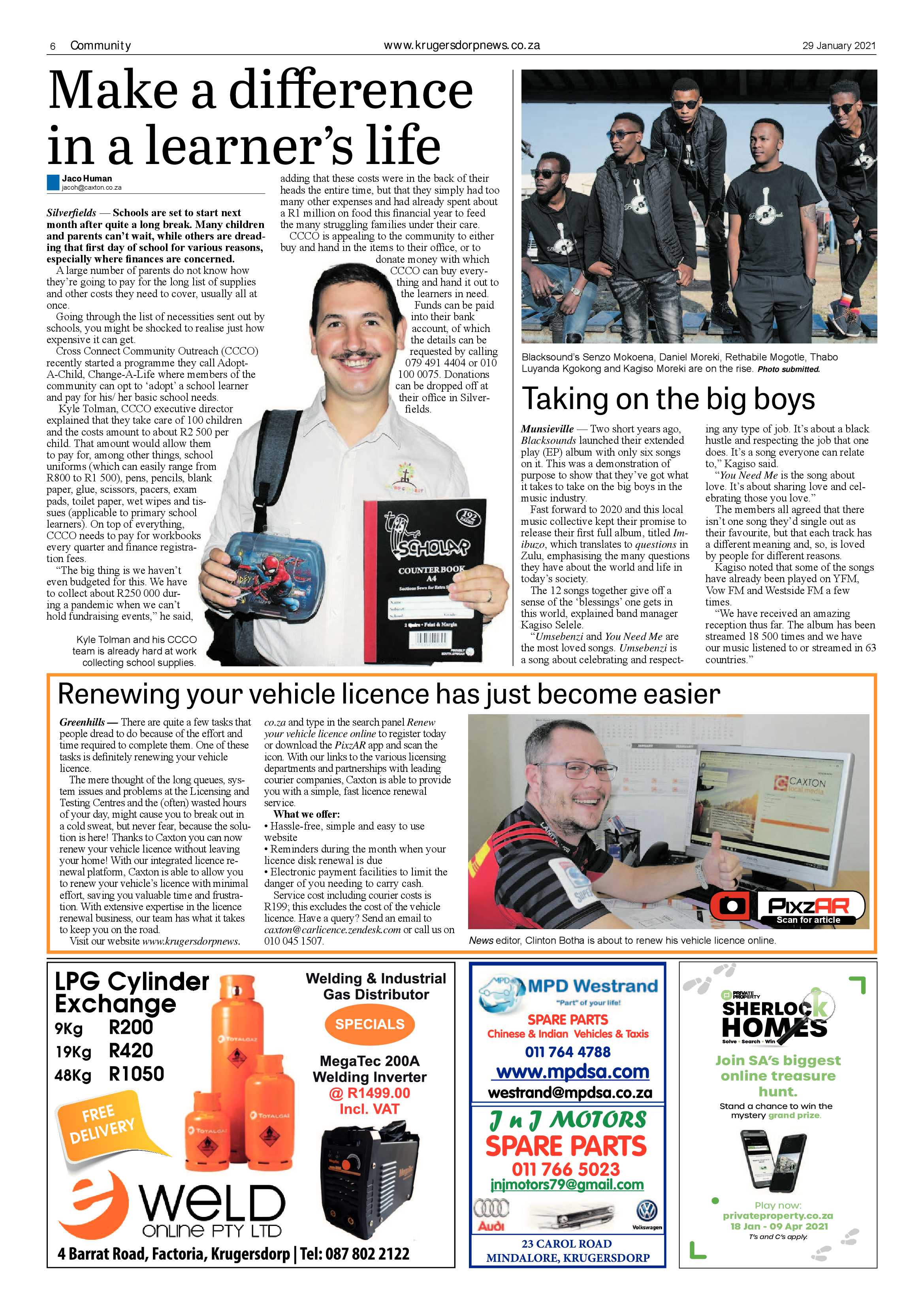 Krugersdorp News 29 January 2021 page 6