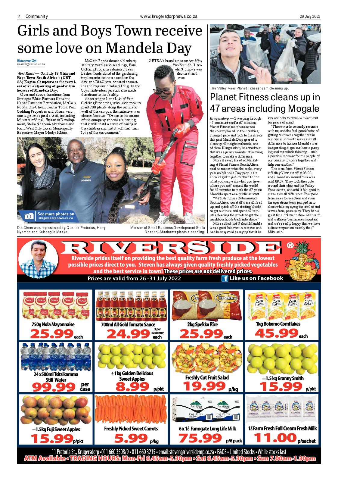 Krugersdorp News 29 July 2022 page 2