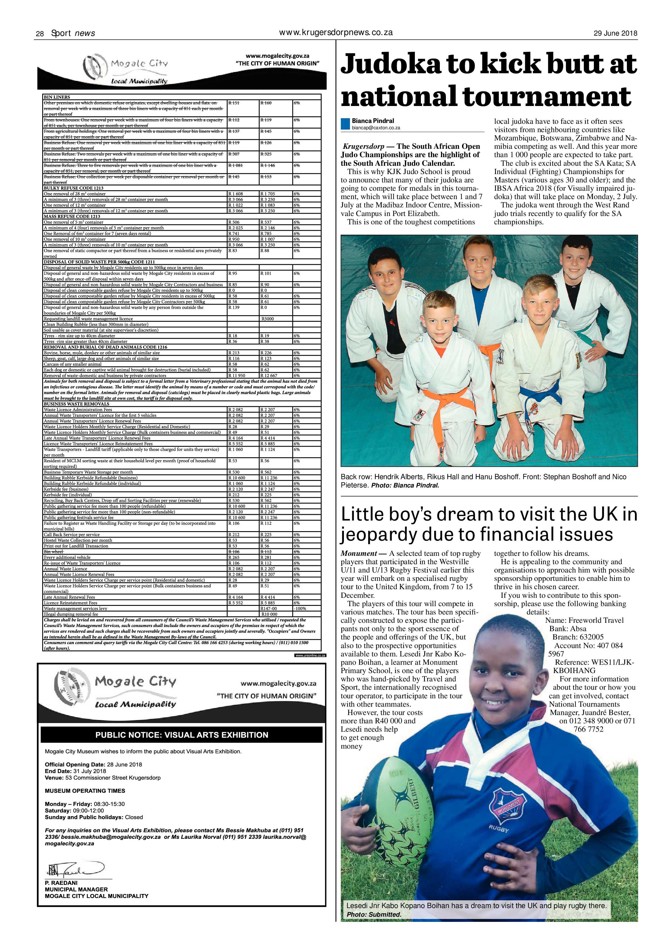 Krugersdorp News 29 June 2018 page 28