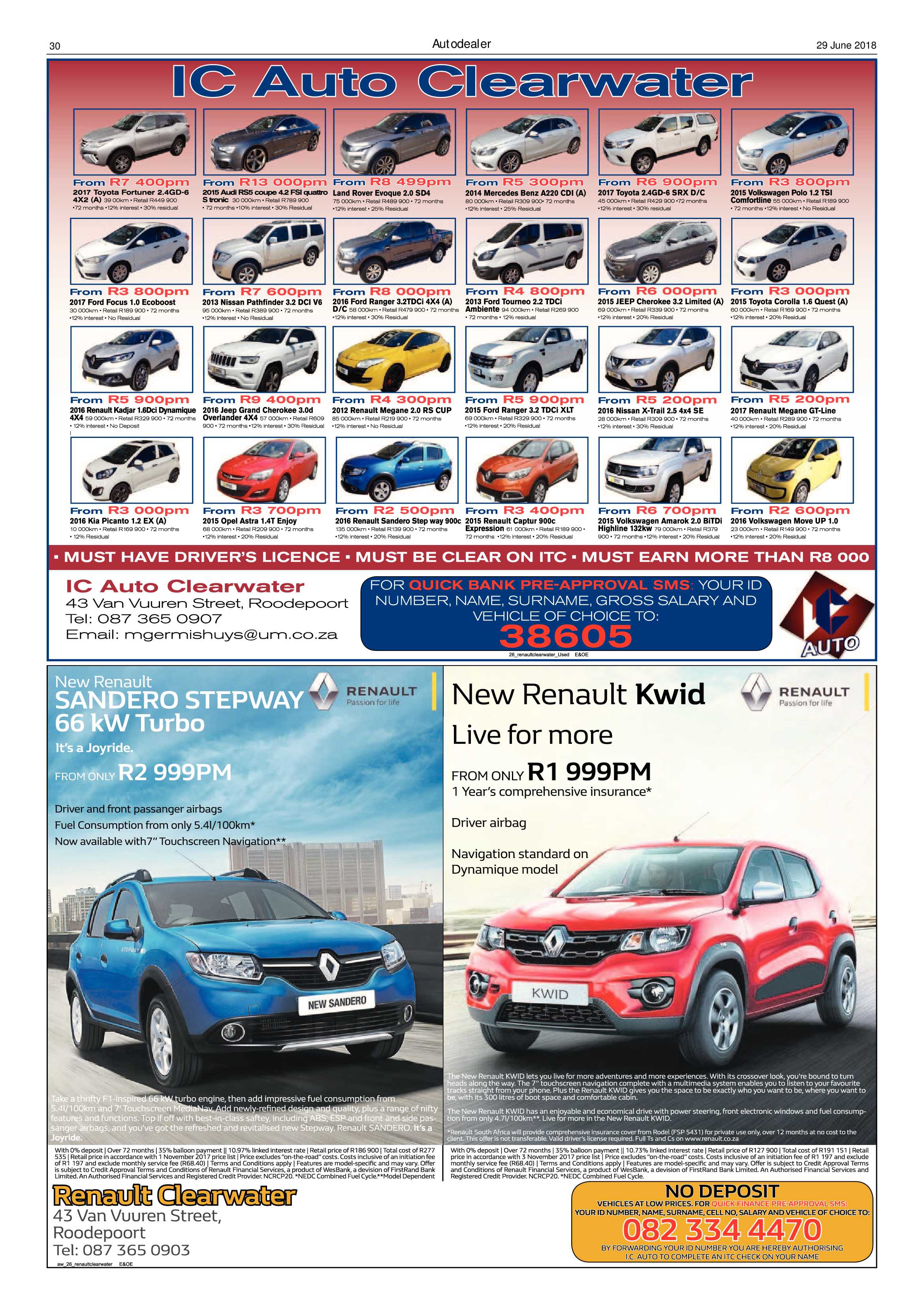Krugersdorp News 29 June 2018 page 30
