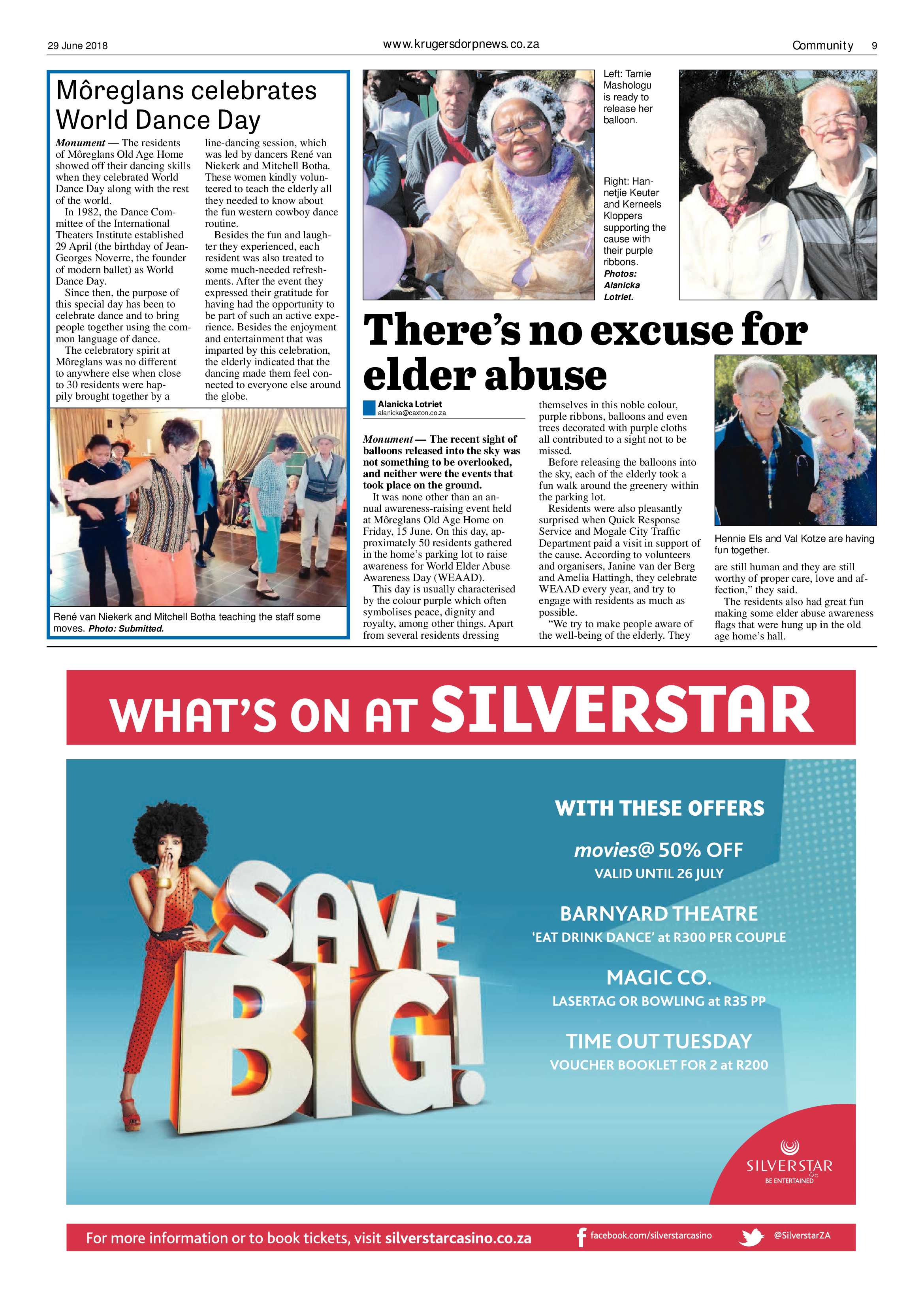 Krugersdorp News 29 June 2018 page 9