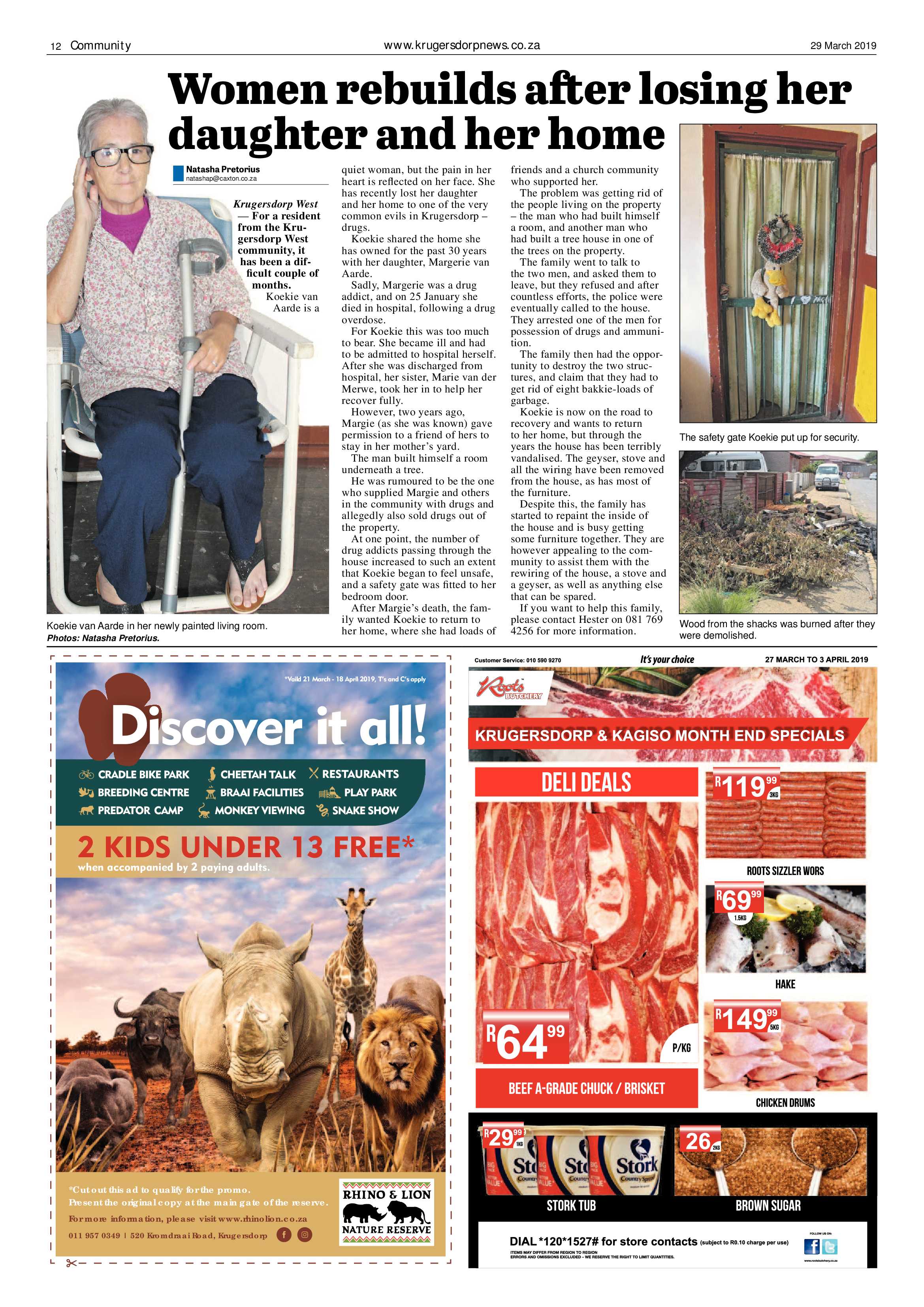 Krugersdorp News 29 March 2019 page 12