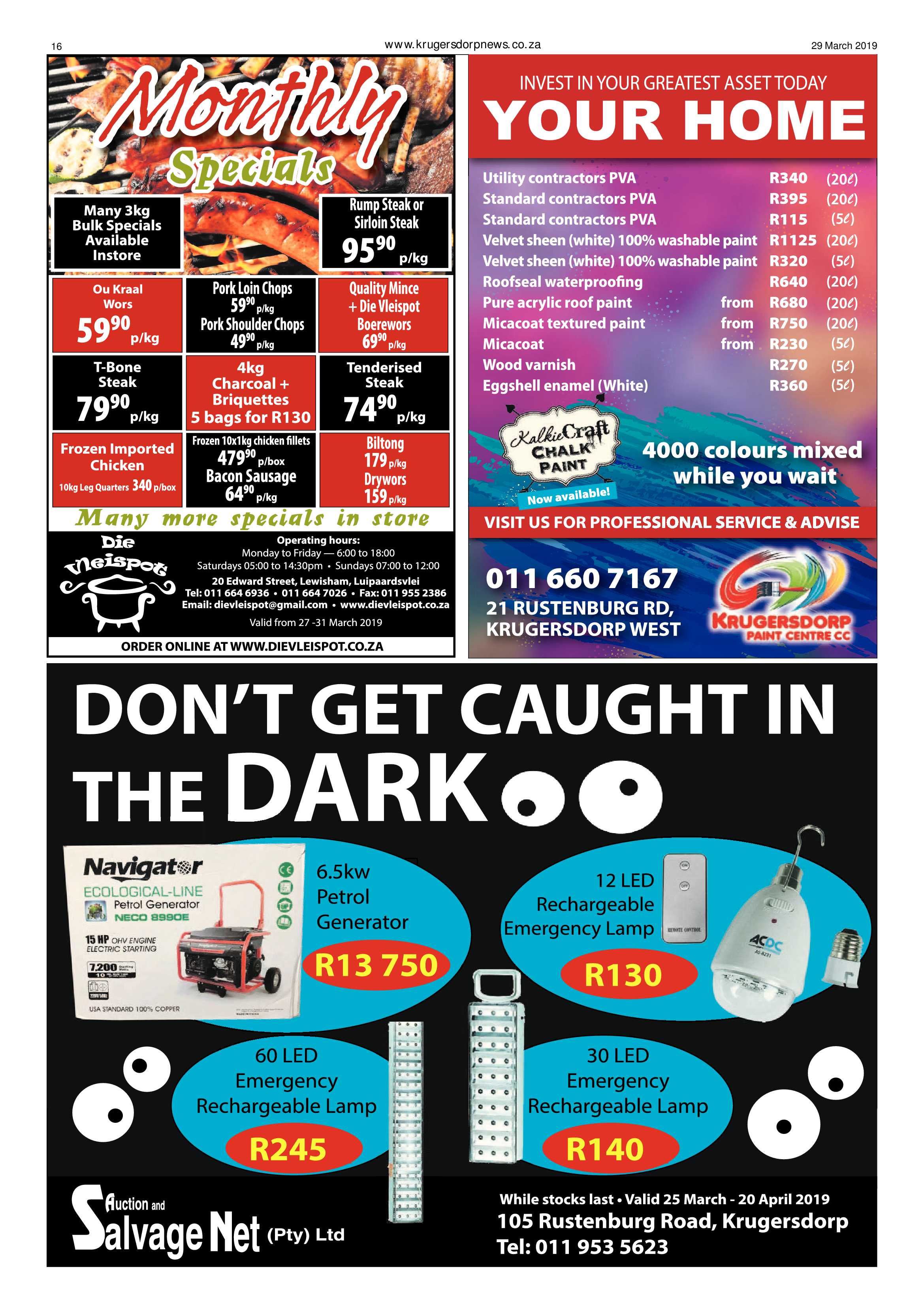 Krugersdorp News 29 March 2019 page 16