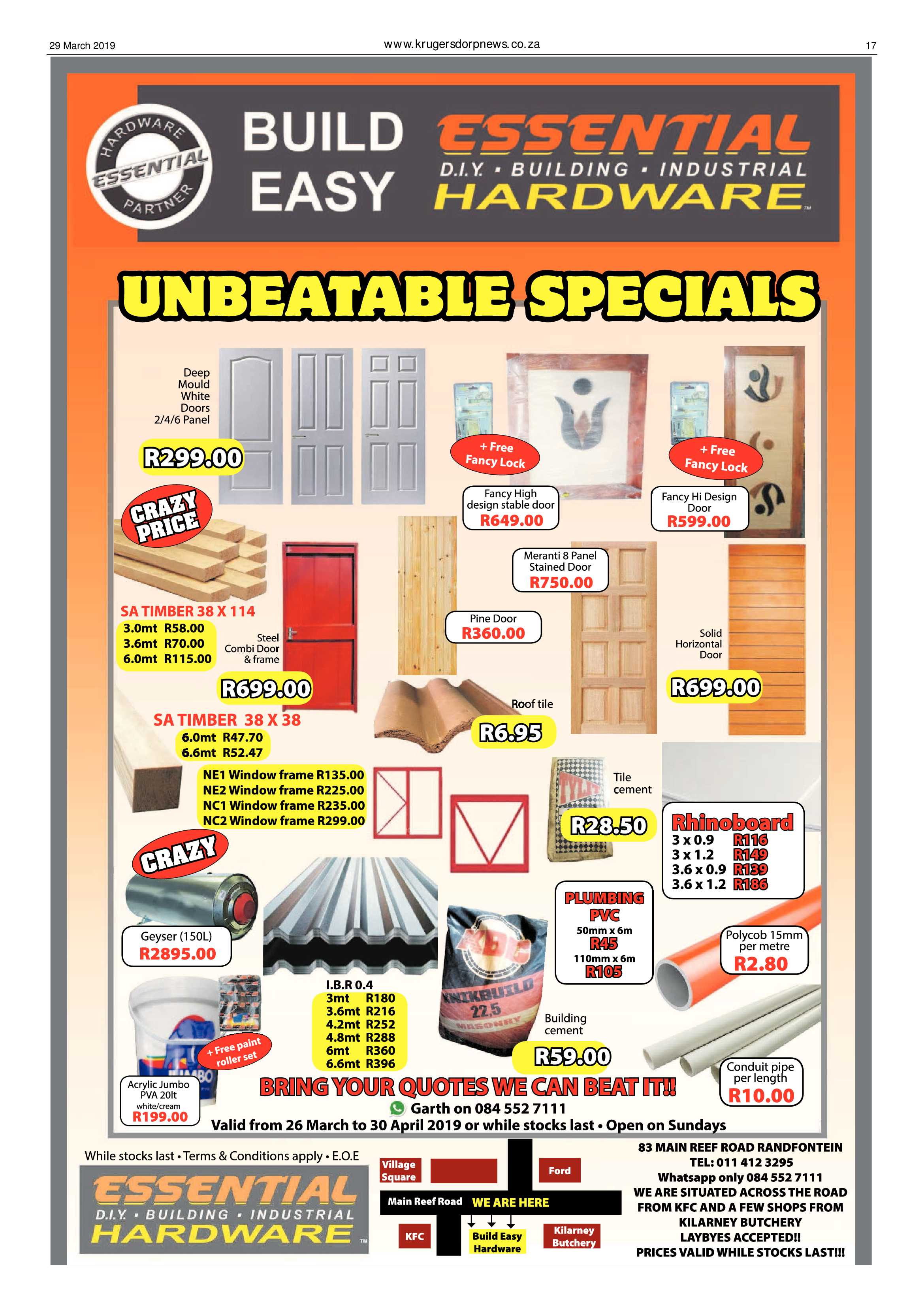 Krugersdorp News 29 March 2019 page 17