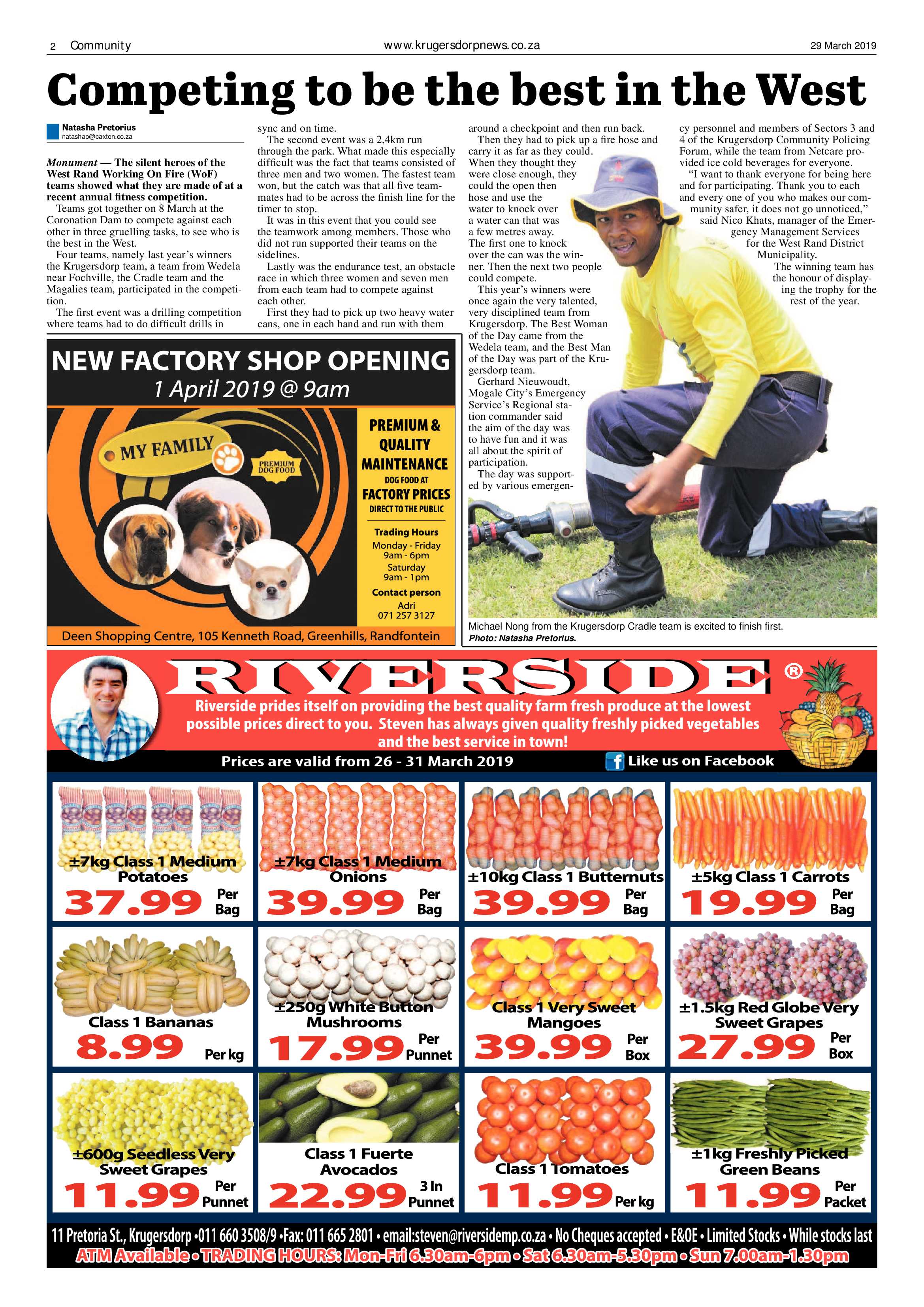 Krugersdorp News 29 March 2019 page 2
