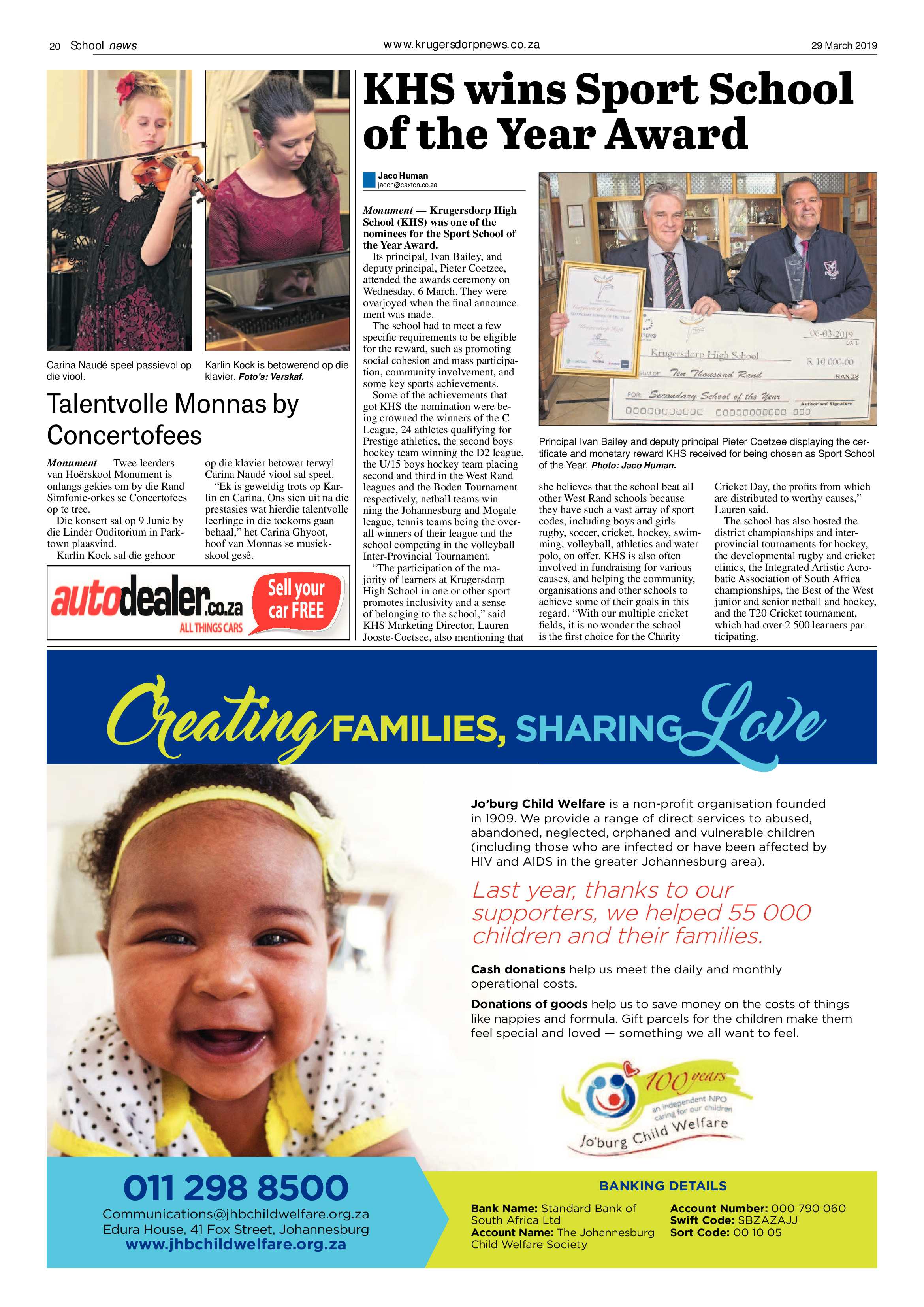 Krugersdorp News 29 March 2019 page 20