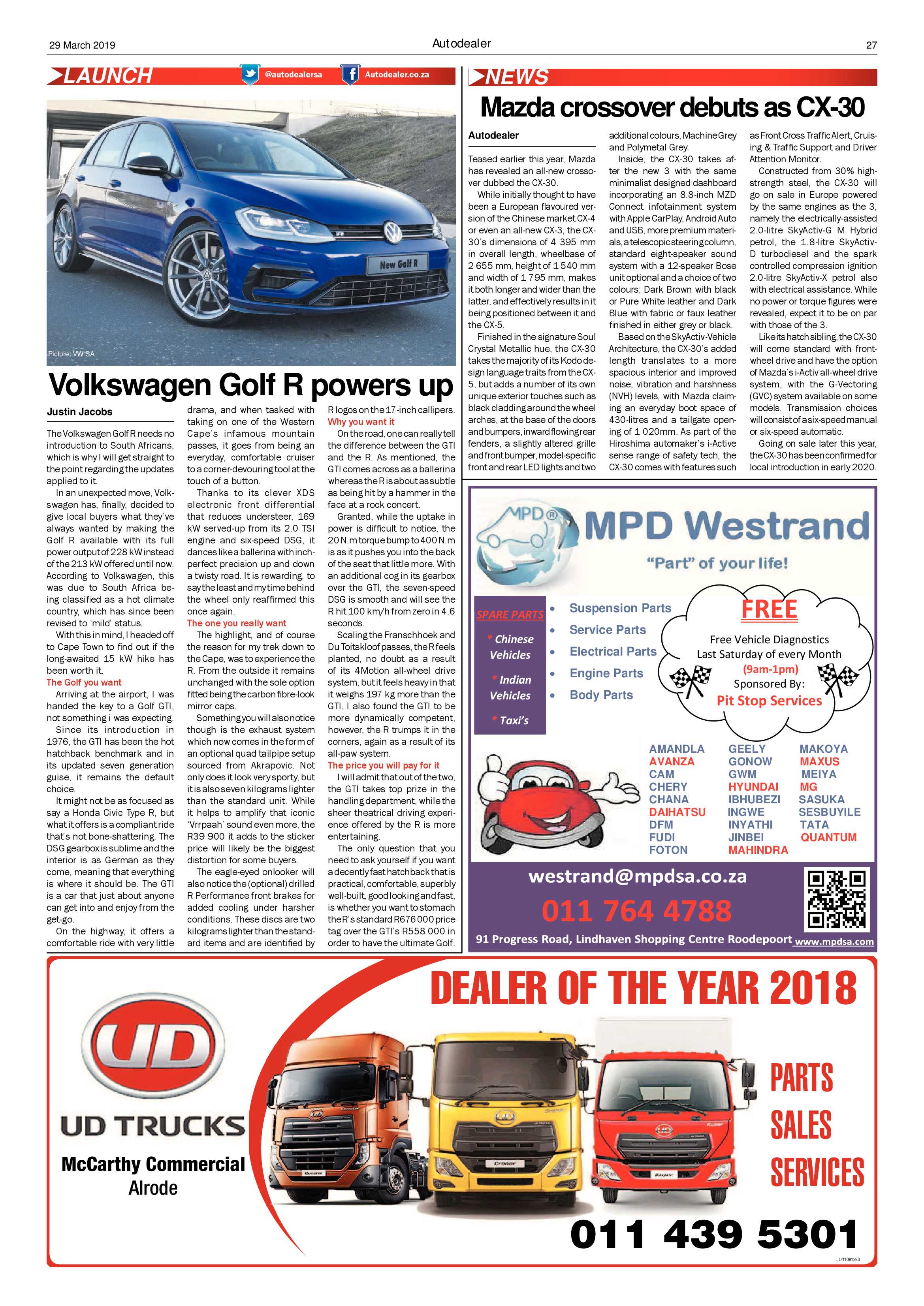 Krugersdorp News 29 March 2019 page 27