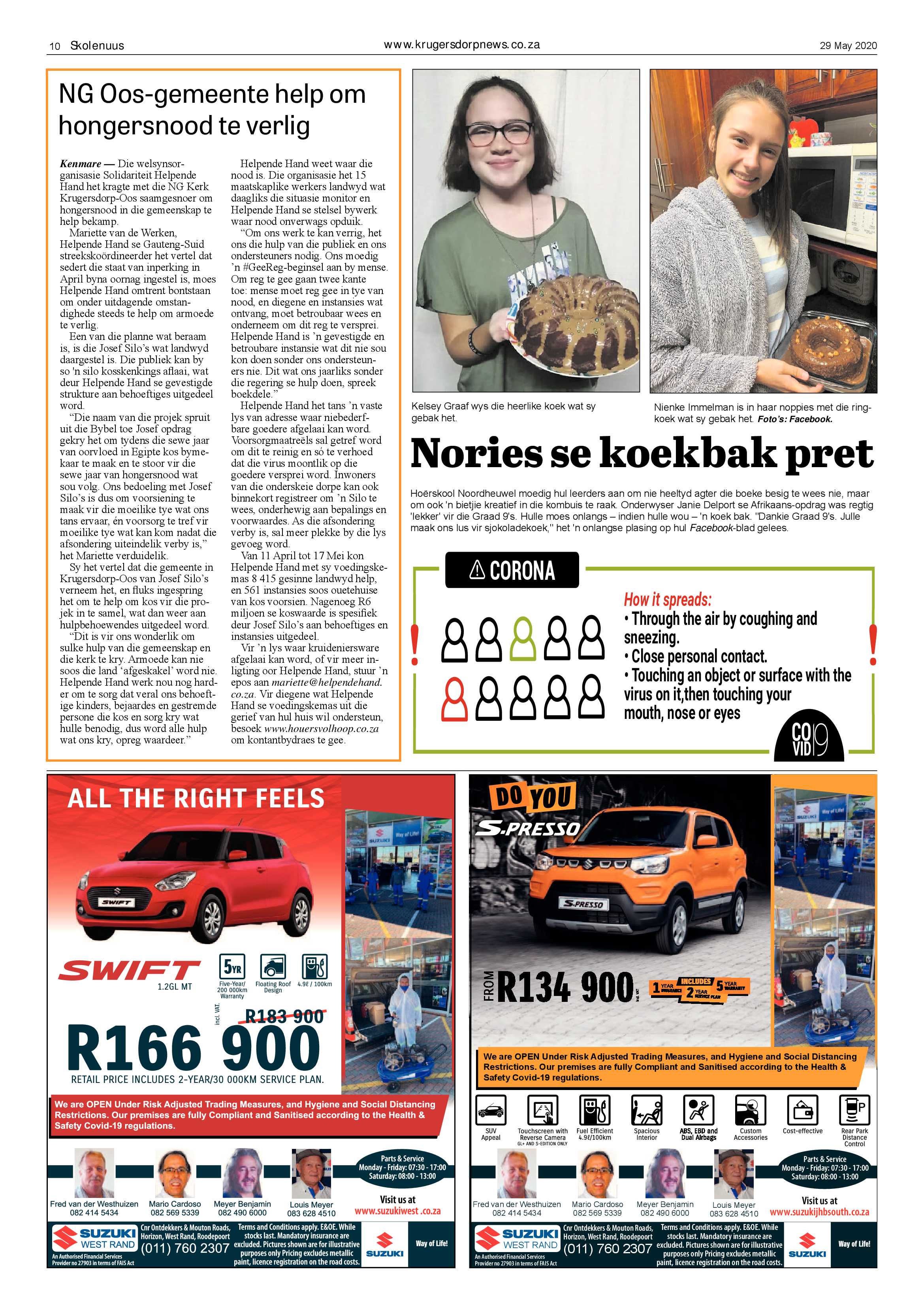 Krugersdorp News 29 May 2020 page 10