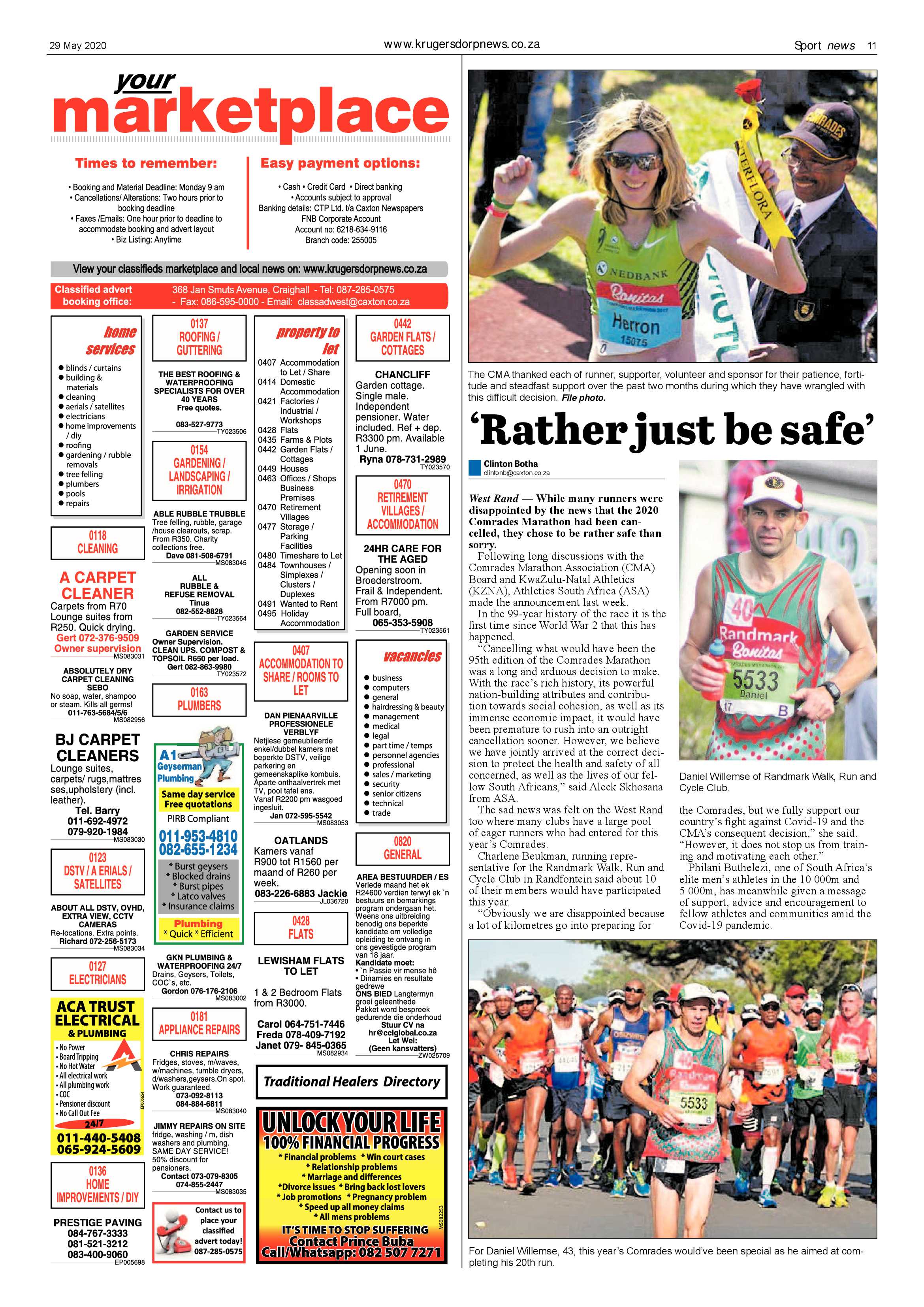 Krugersdorp News 29 May 2020 page 11