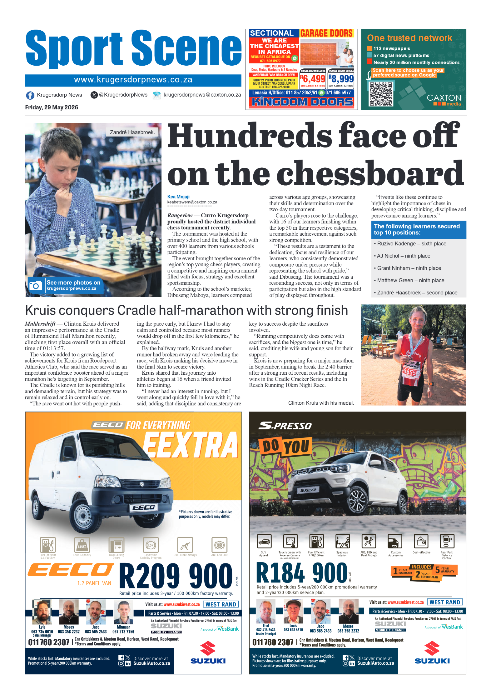 Krugersdorp News 29 May 2026 page 12