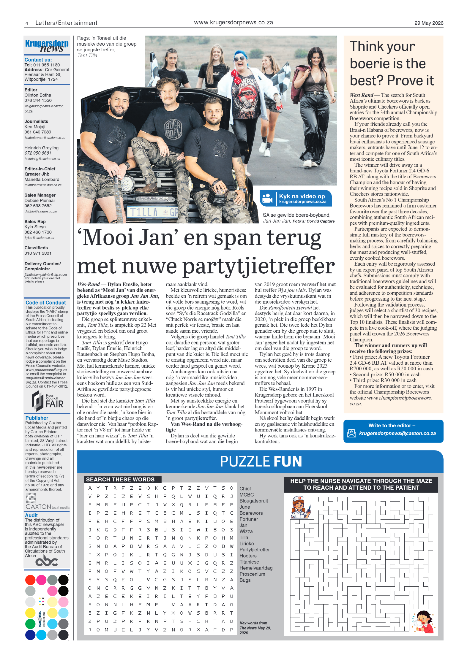 Krugersdorp News 29 May 2026 page 4