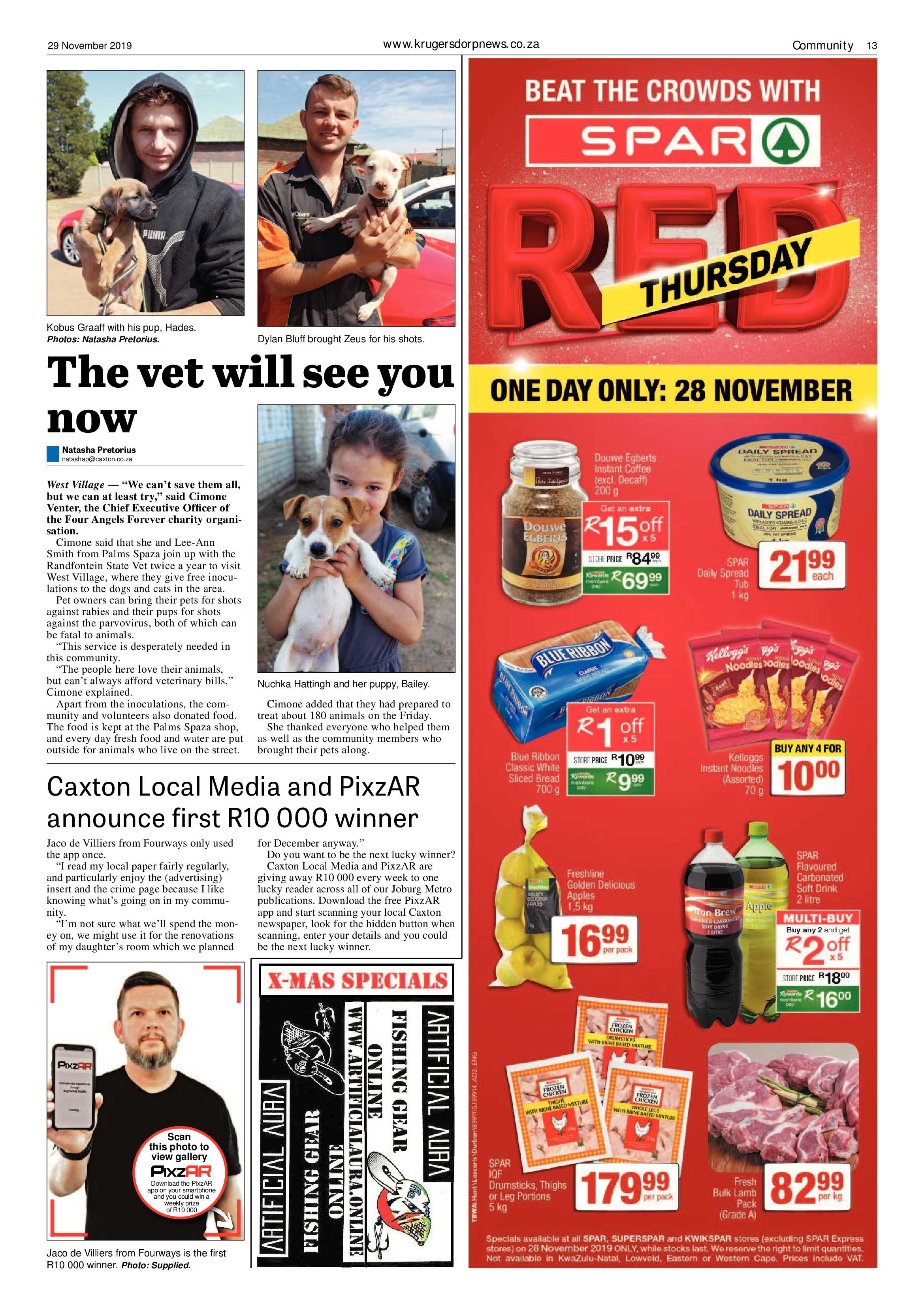 Krugersdorp News 29 November 2019 page 13