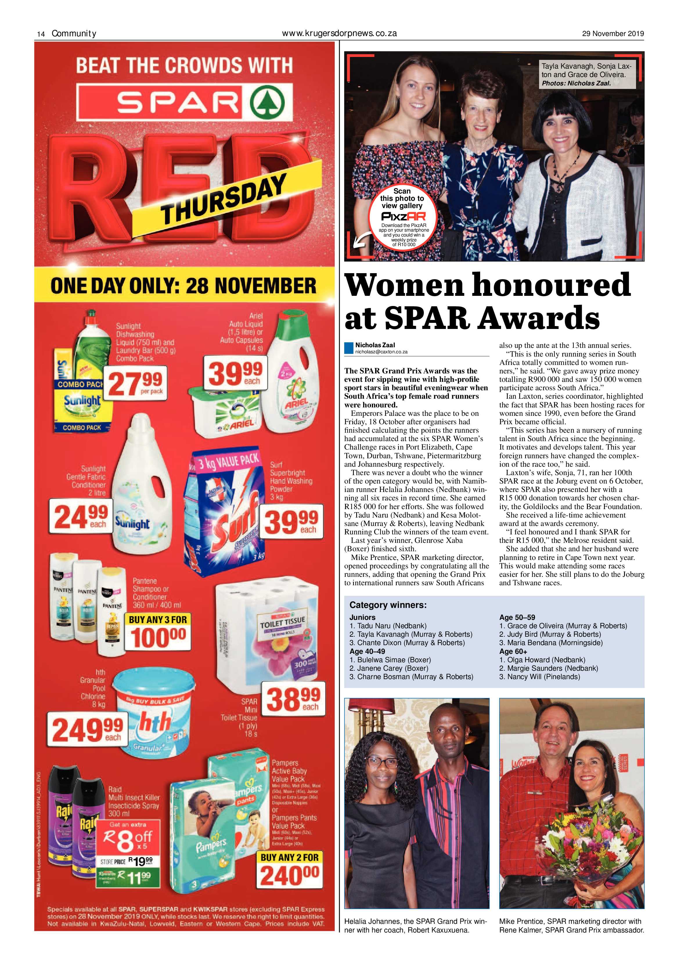 Krugersdorp News 29 November 2019 page 14