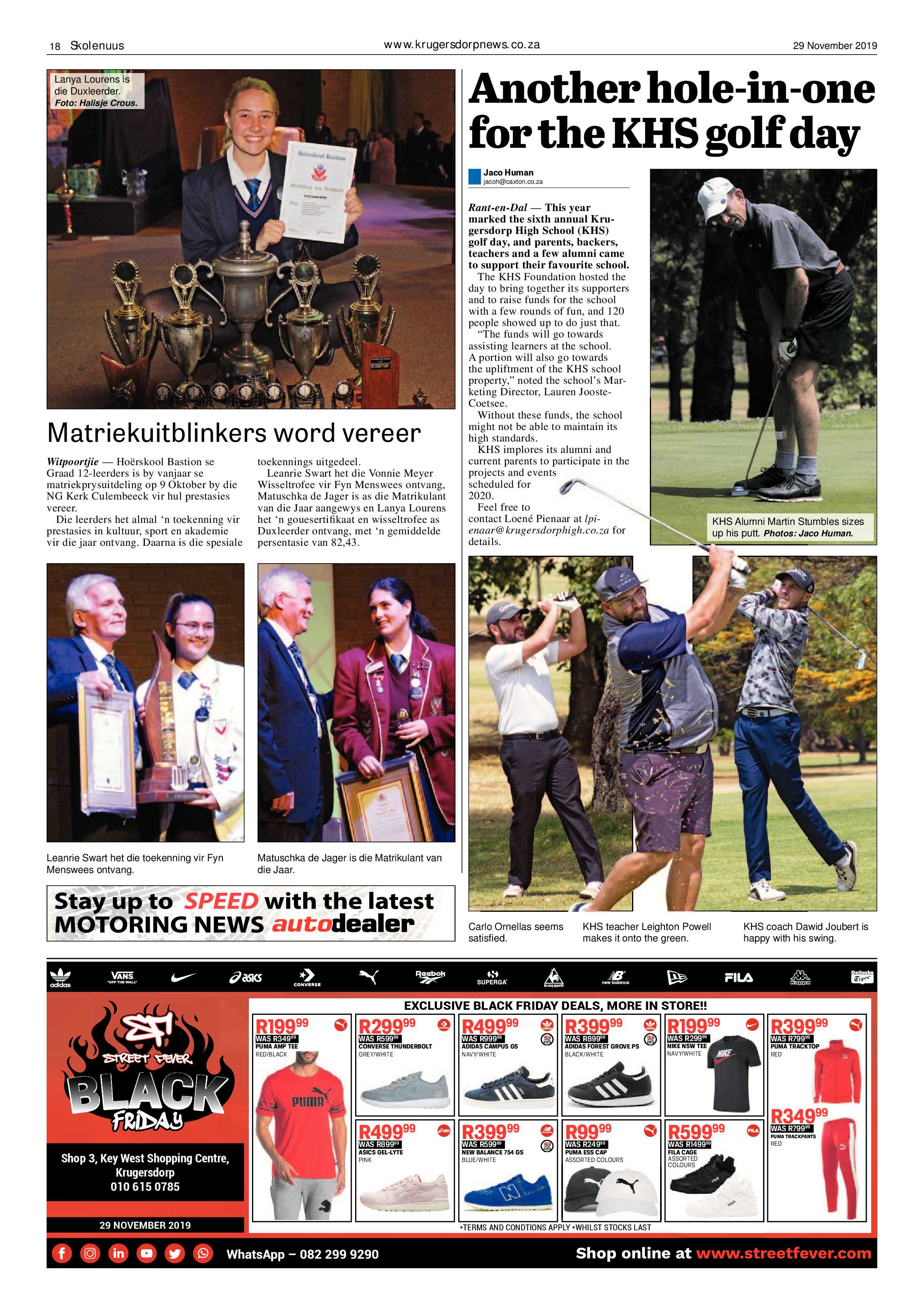 Krugersdorp News 29 November 2019 page 18
