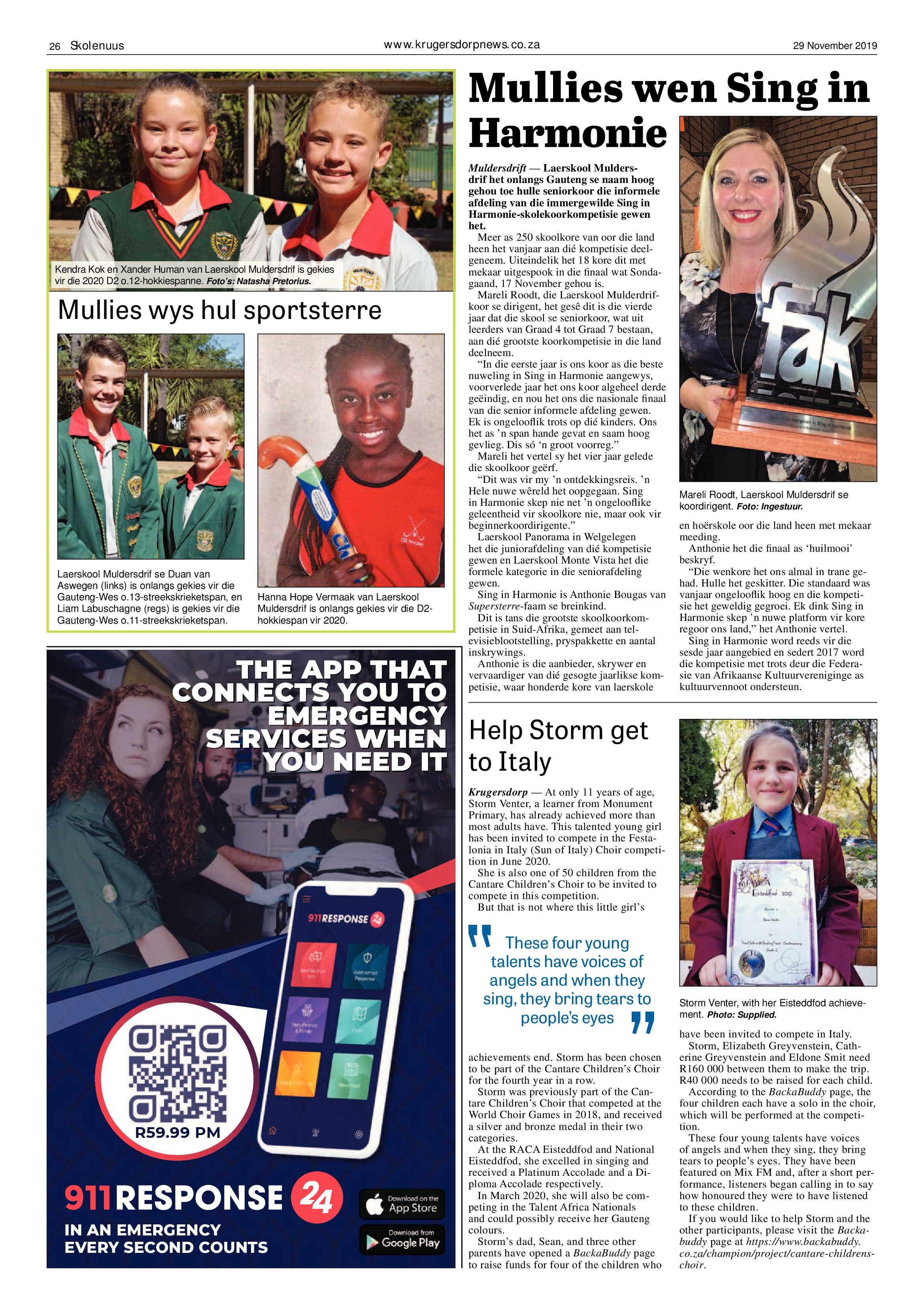 Krugersdorp News 29 November 2019 page 26
