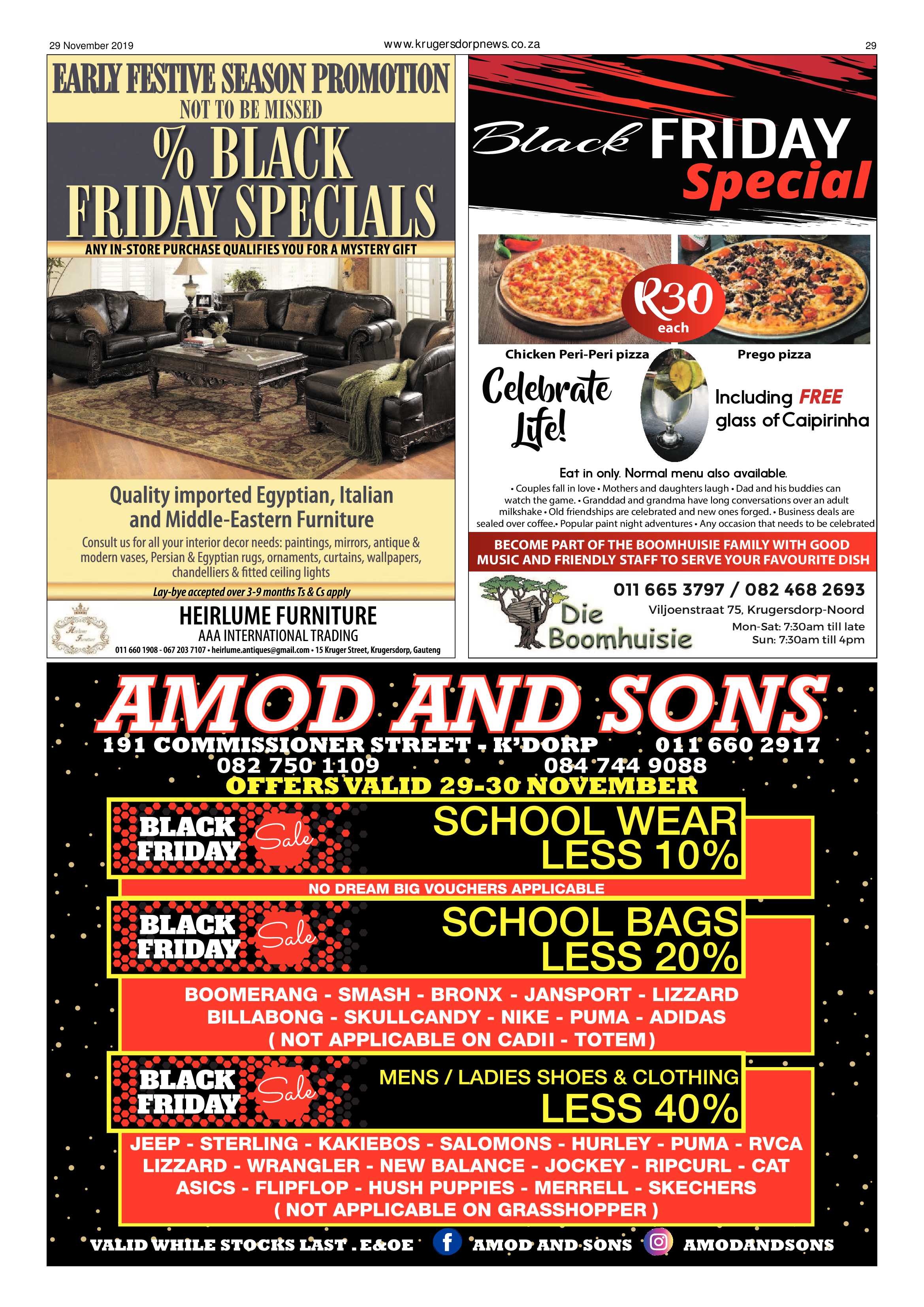 Krugersdorp News 29 November 2019 page 29