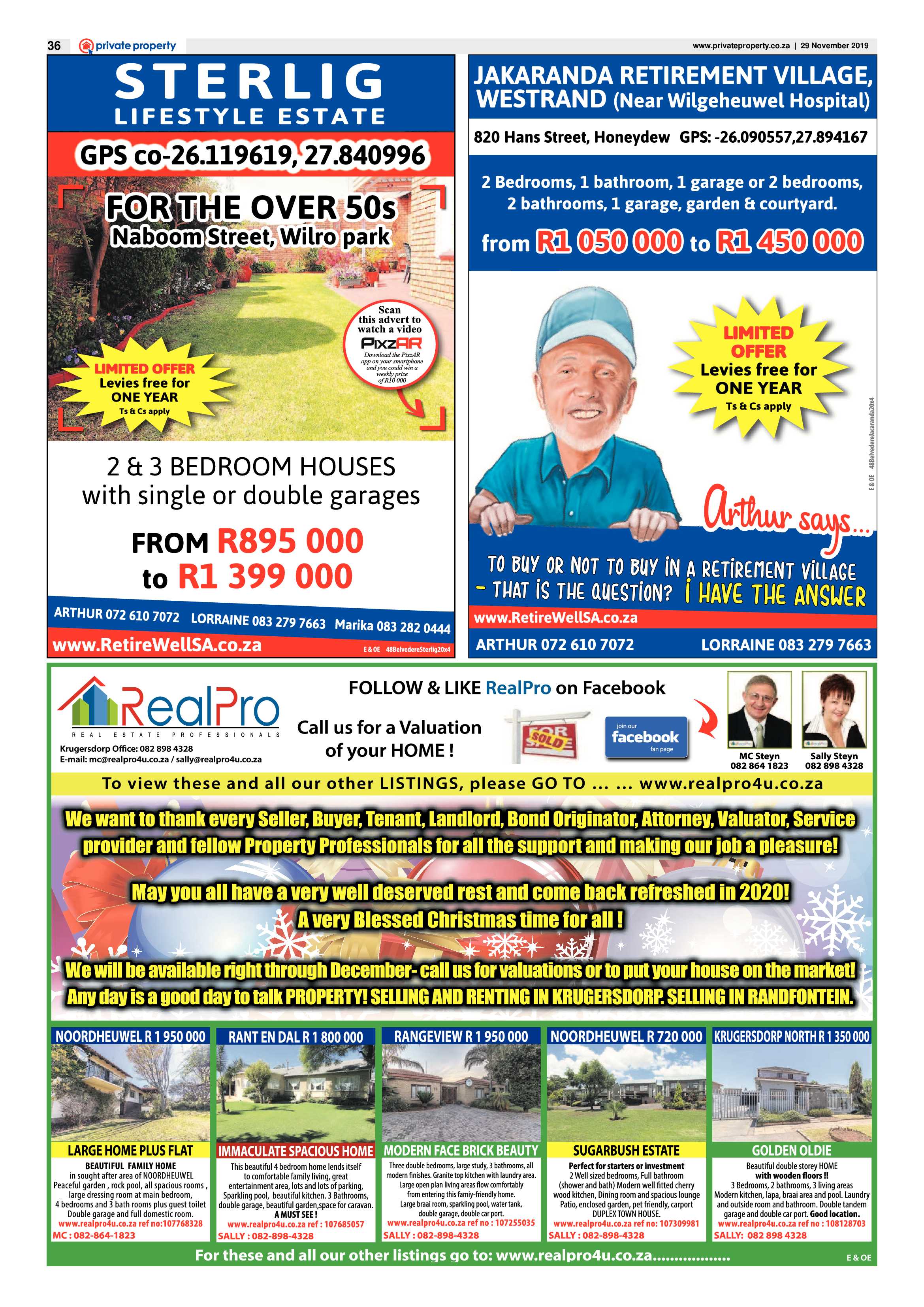 Krugersdorp News 29 November 2019 page 36