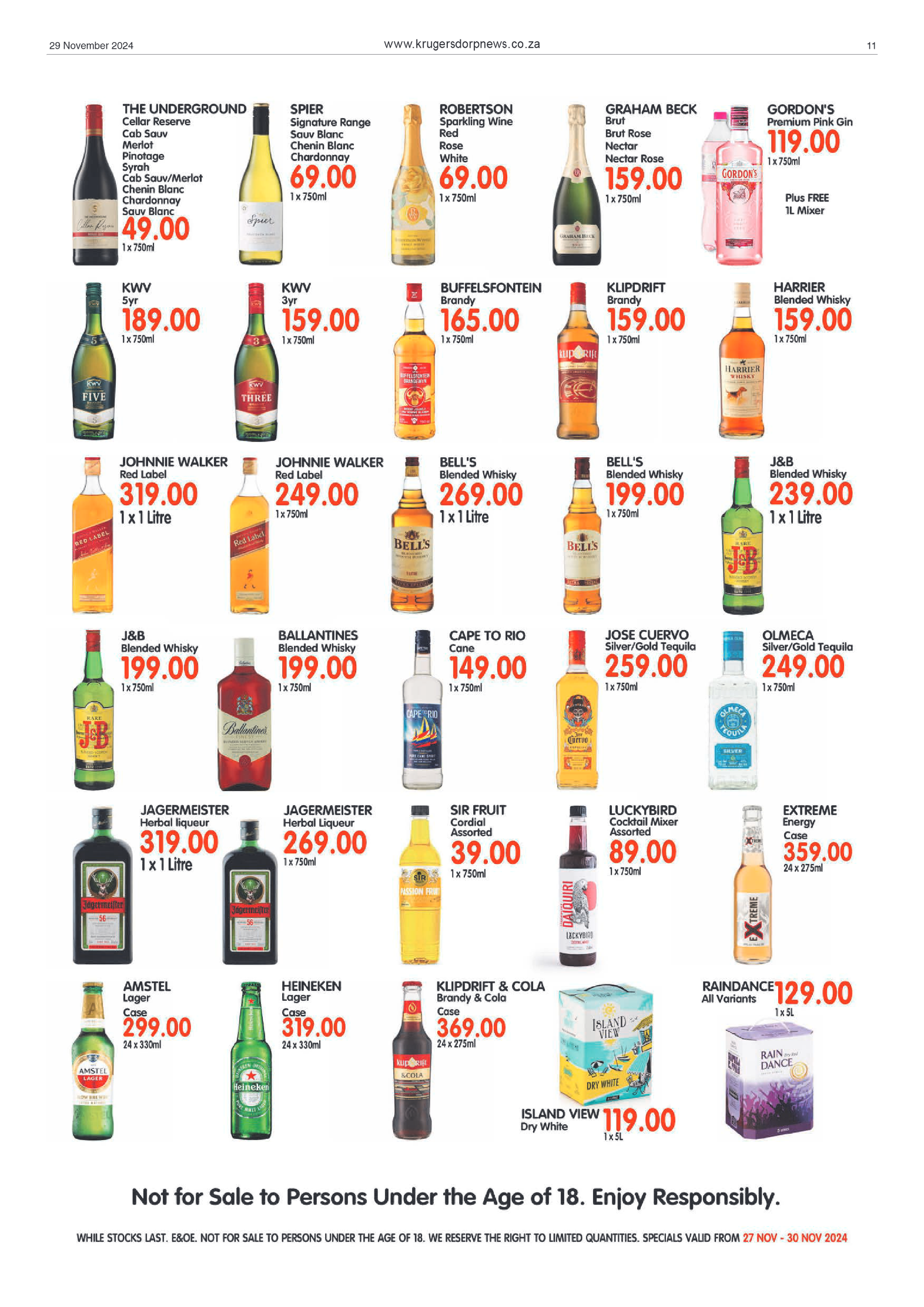 Krugersdorp News 29 November 2024 page 11