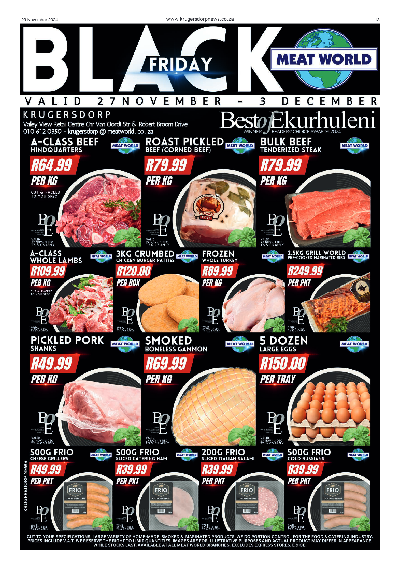 Krugersdorp News 29 November 2024 page 13