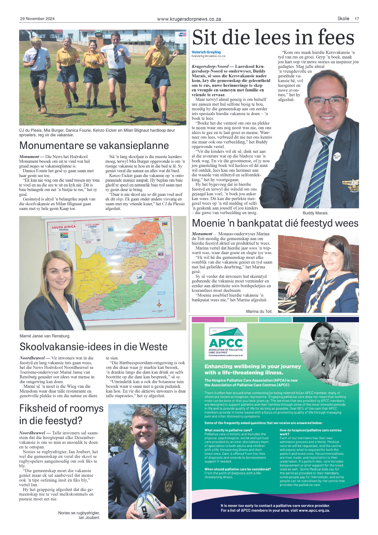 Krugersdorp News 29 November 2024 page 17