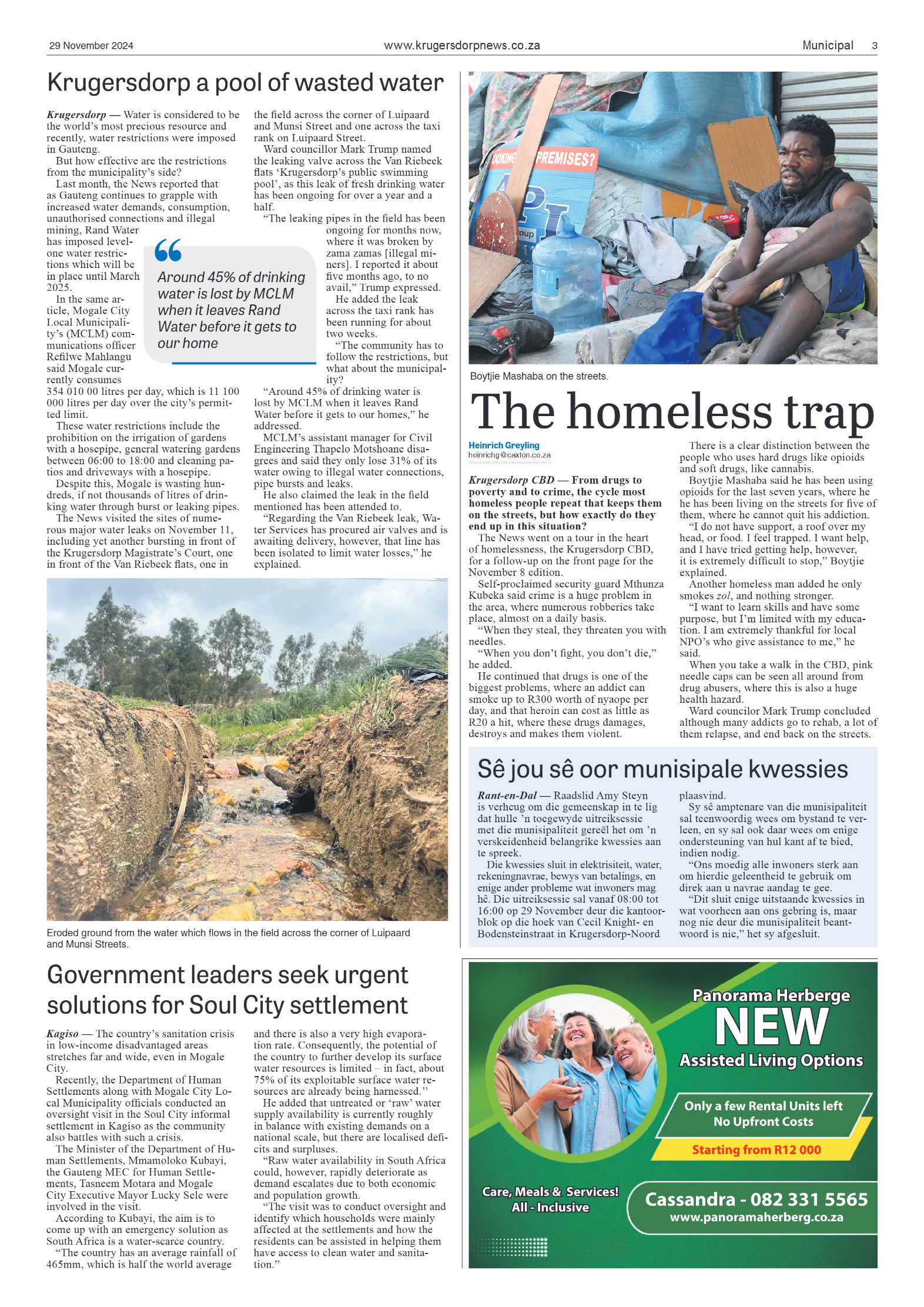 Krugersdorp News 29 November 2024 page 3