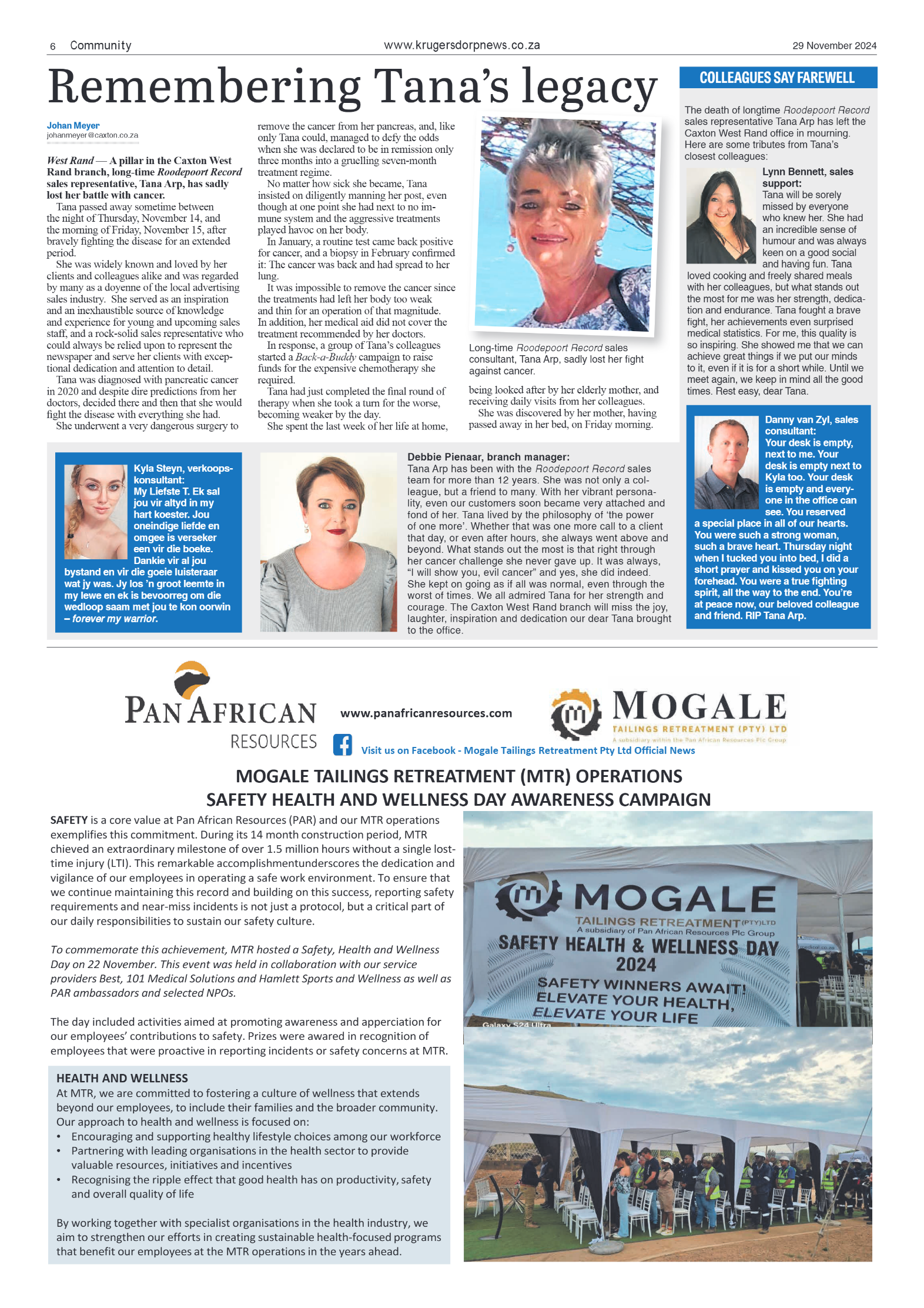 Krugersdorp News 29 November 2024 page 6