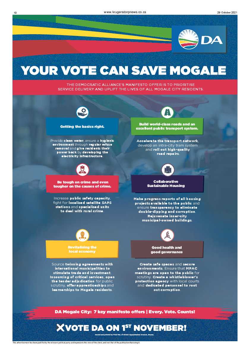 Krugersdorp News 29 October 2021 page 12