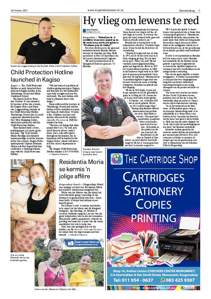 Krugersdorp News 29 October 2021 page 13