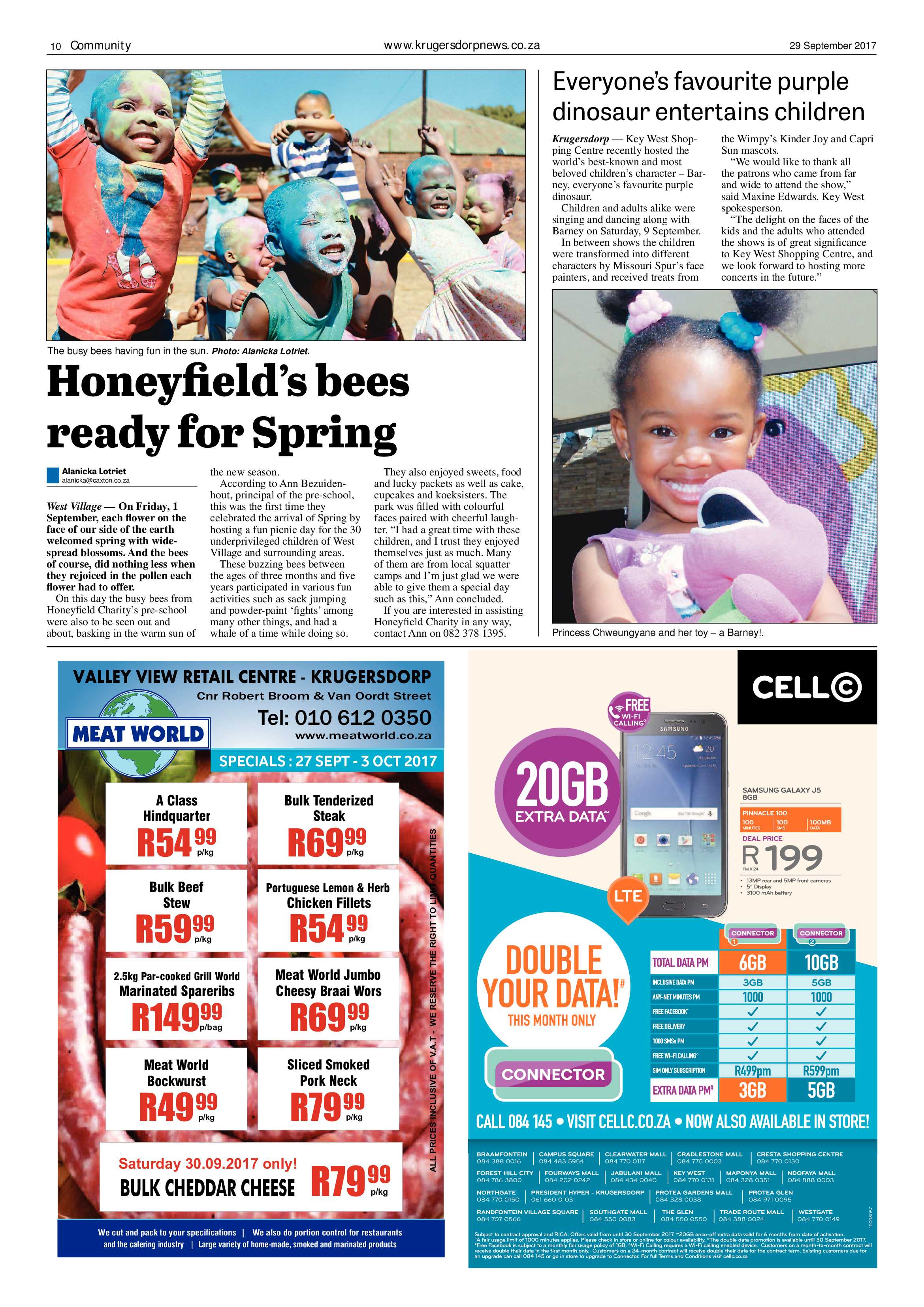 Krugersdorp News 29 September 2017 page 10