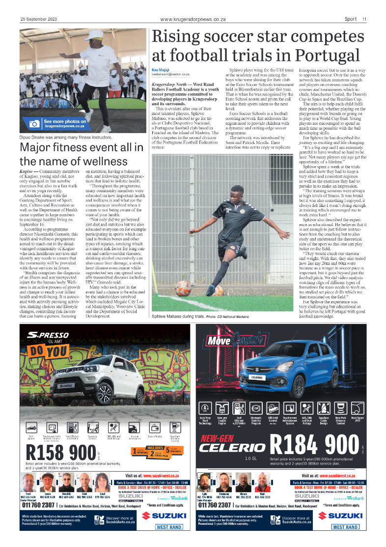 Krugersdorp News 29 September 2023 page 11