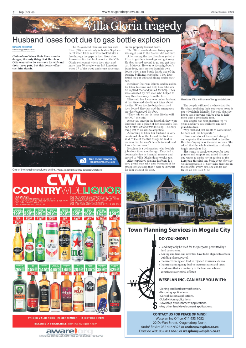 Krugersdorp News 29 September 2023 page 2