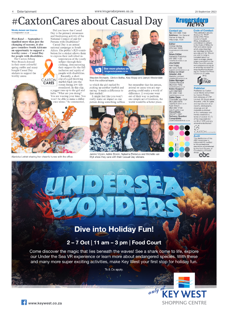 Krugersdorp News 29 September 2023 page 4