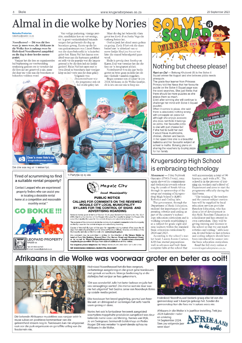 Krugersdorp News 29 September 2023 page 8