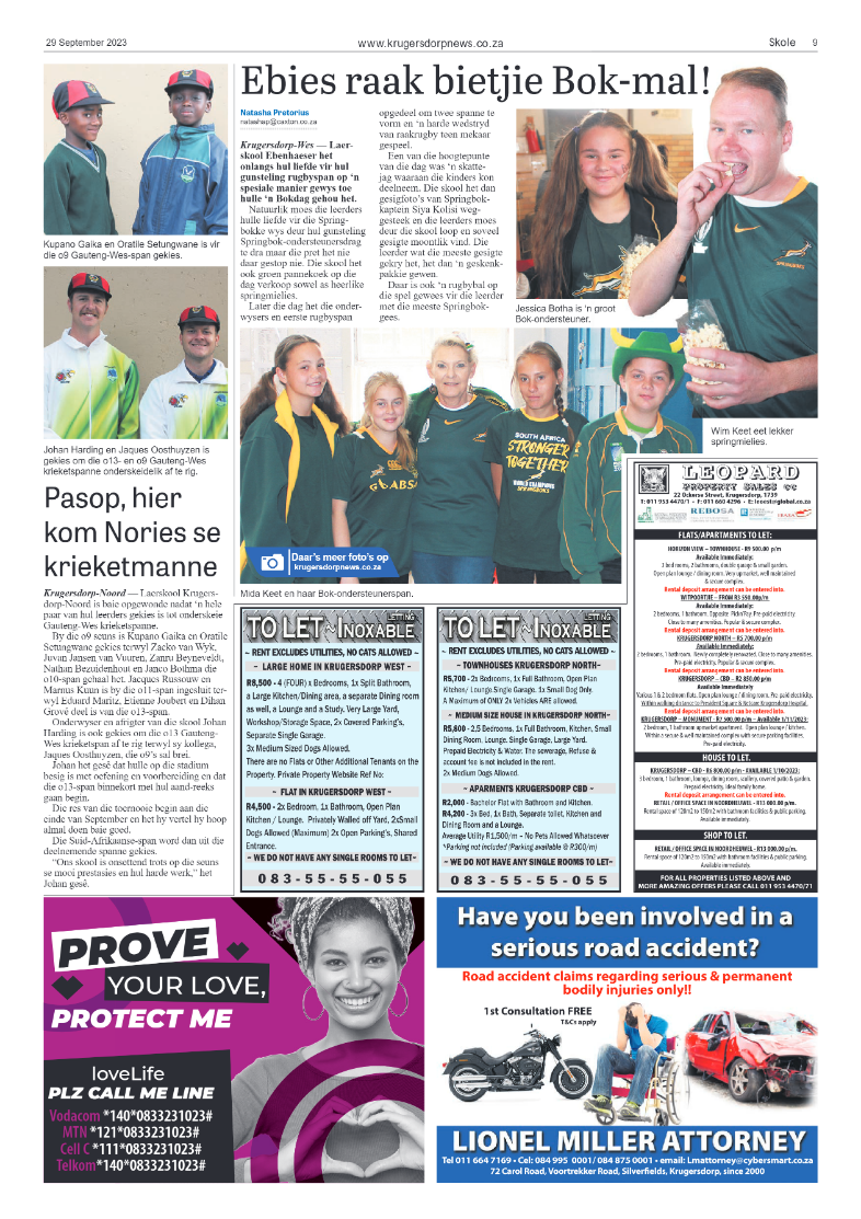 Krugersdorp News 29 September 2023 page 9