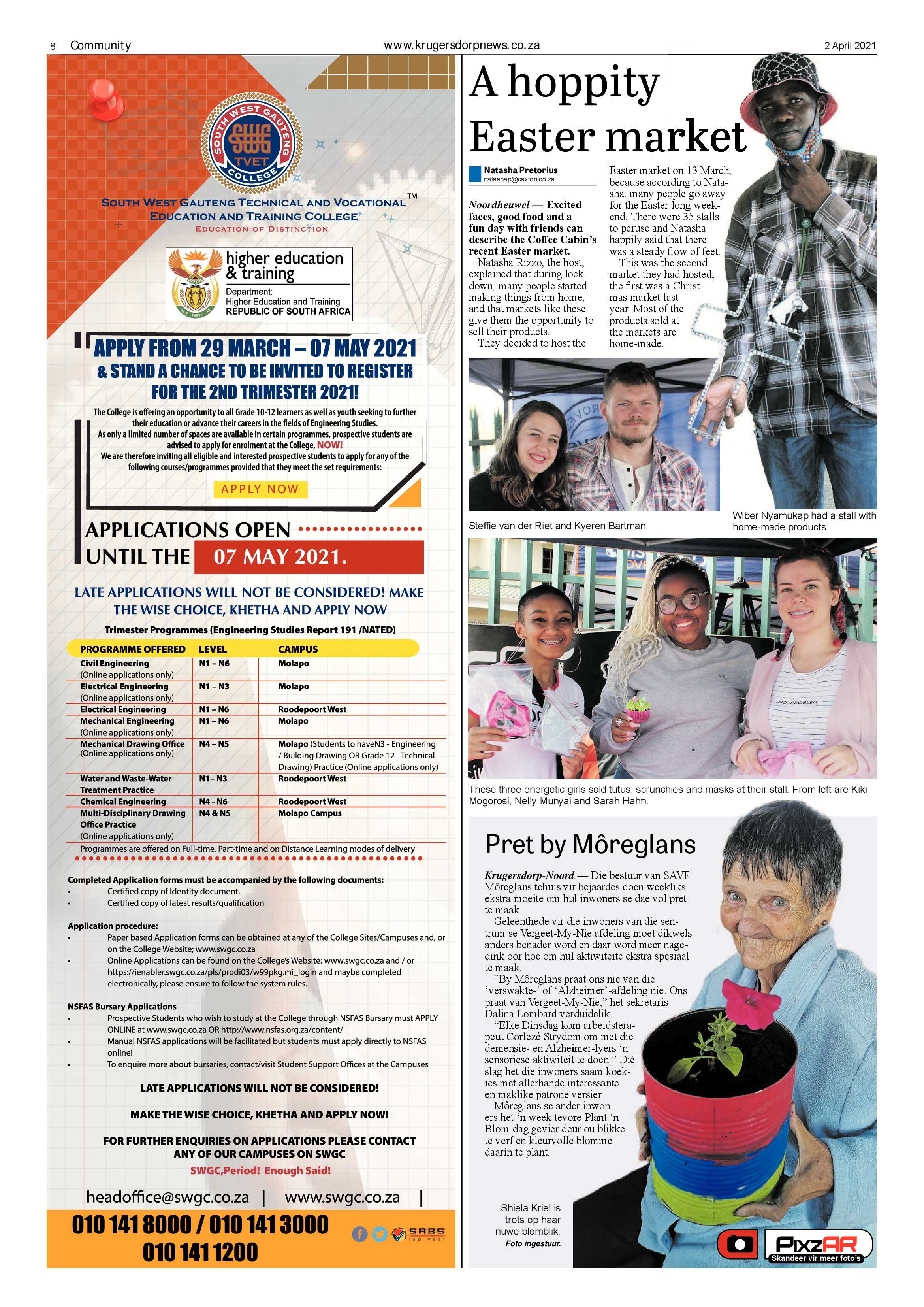 Krugersdorp News 2 April 2021 page 8