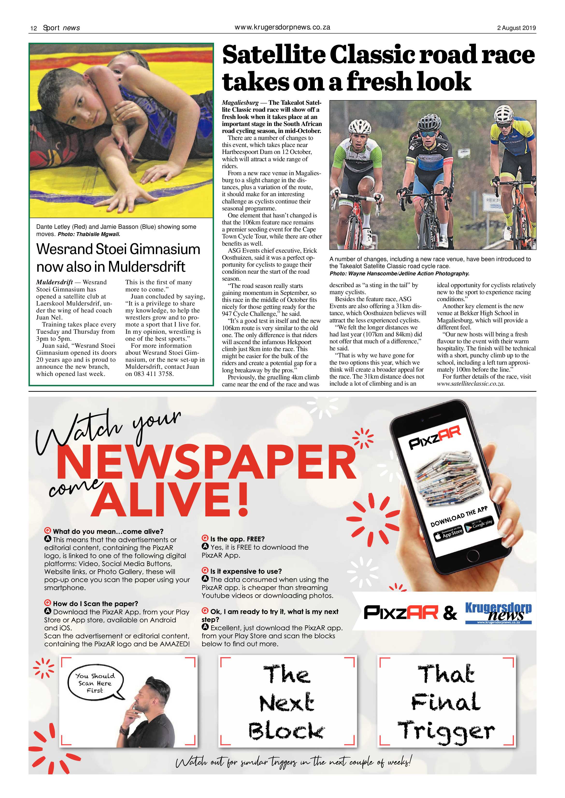Krugersdorp News 2 August 2019 page 12