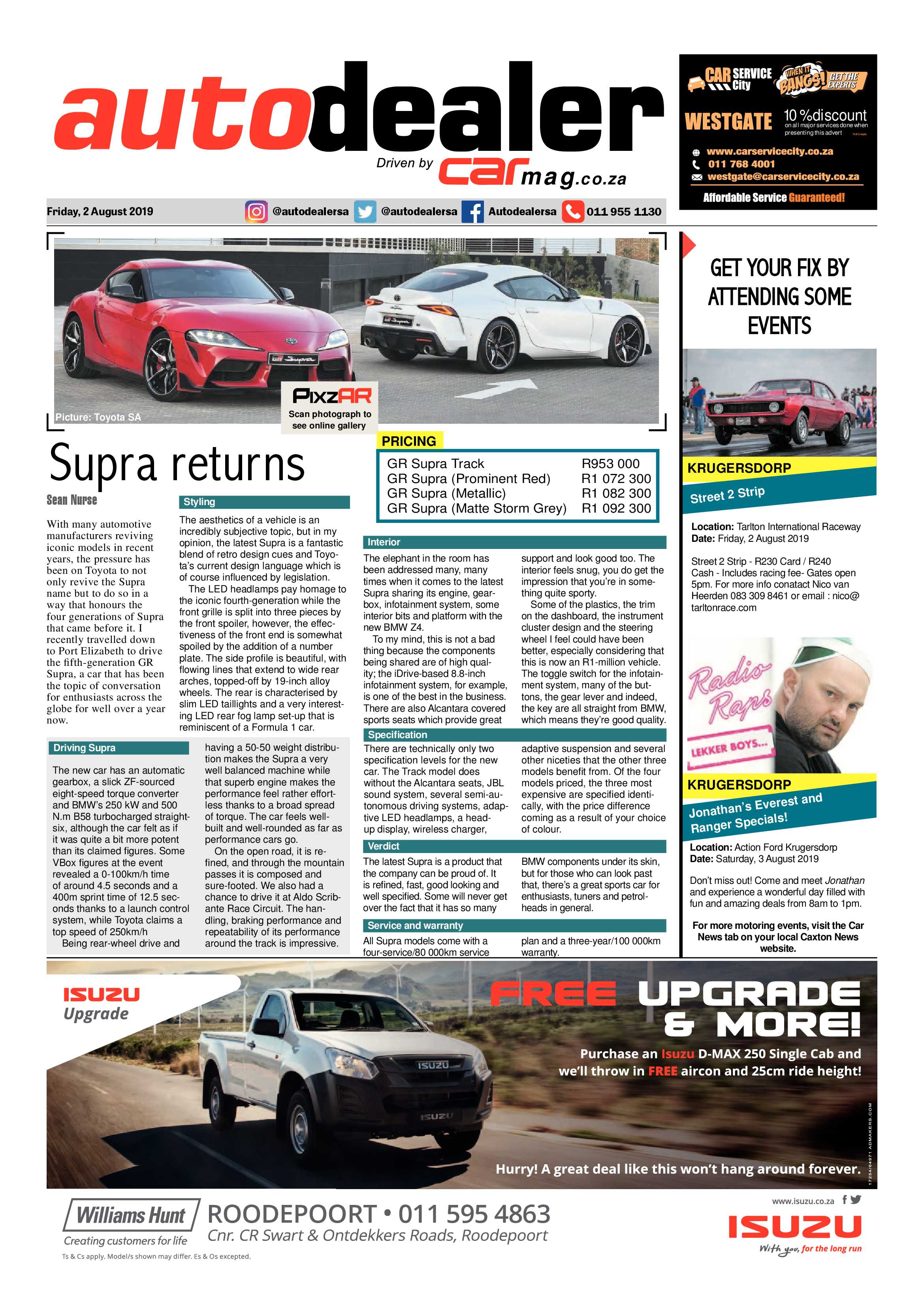 Krugersdorp News 2 August 2019 page 13
