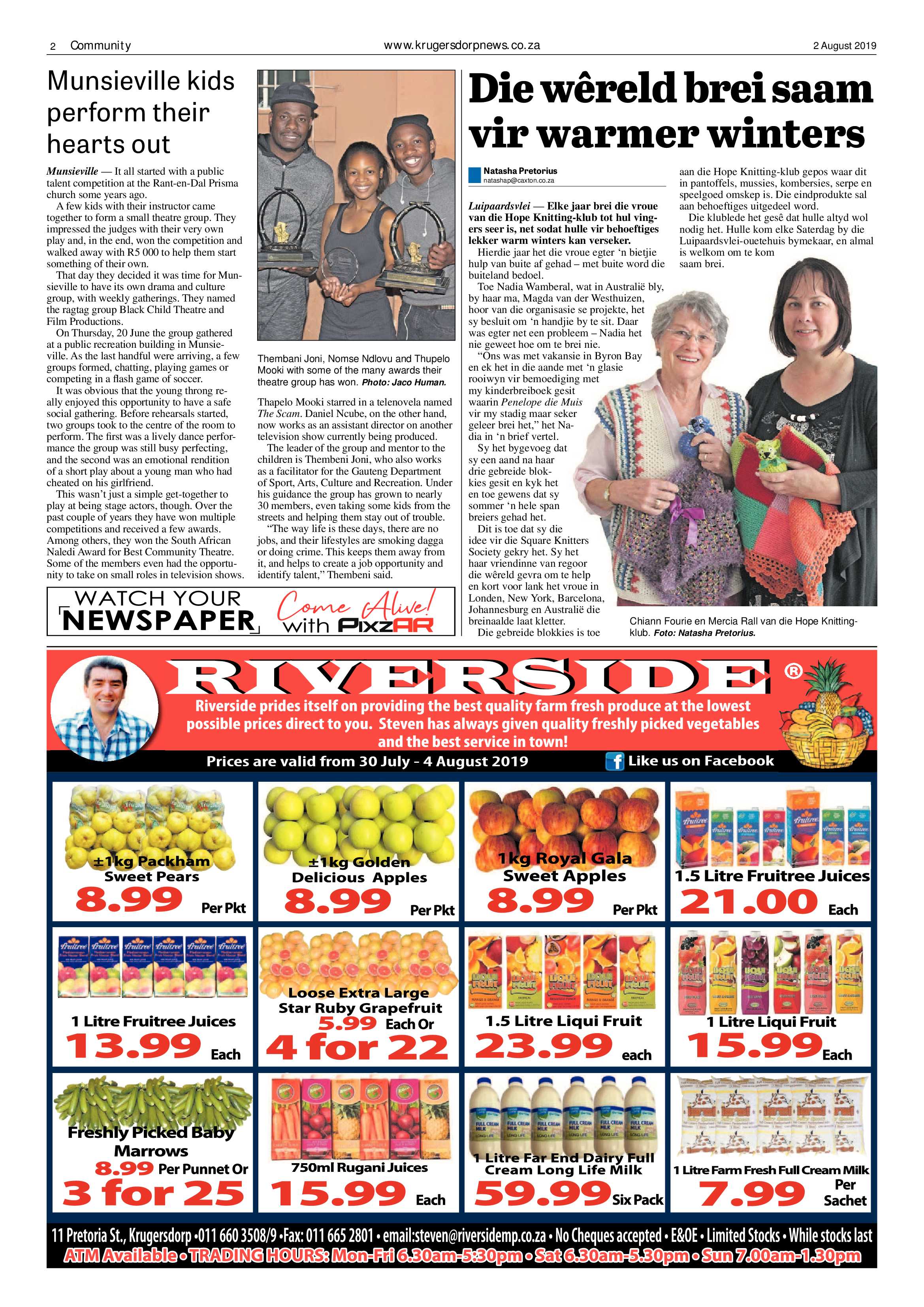 Krugersdorp News 2 August 2019 page 2