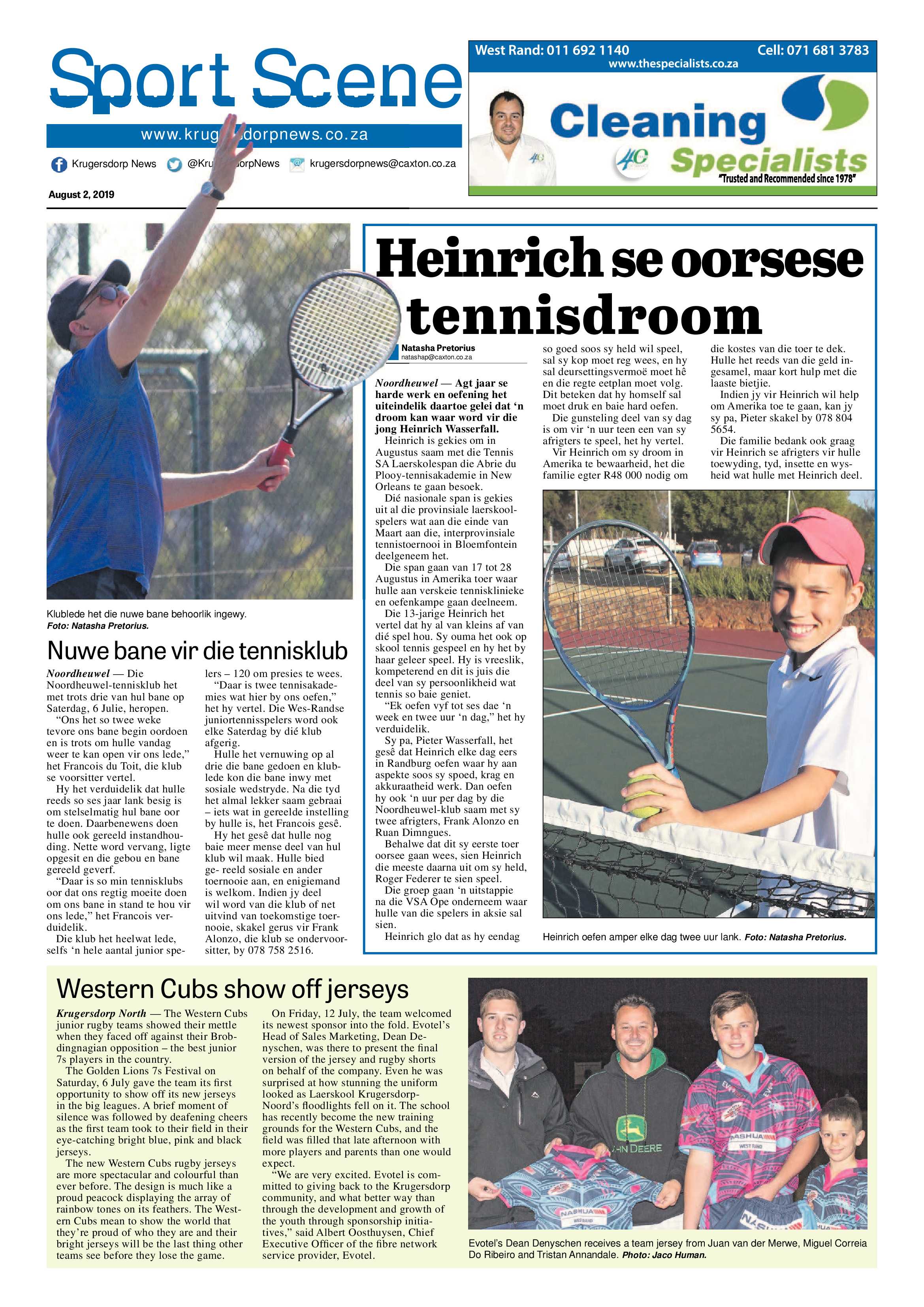 Krugersdorp News 2 August 2019 page 20