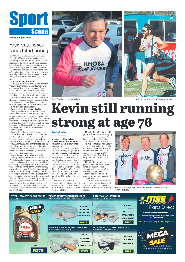 Krugersdorp News 2 August 2024 page 12