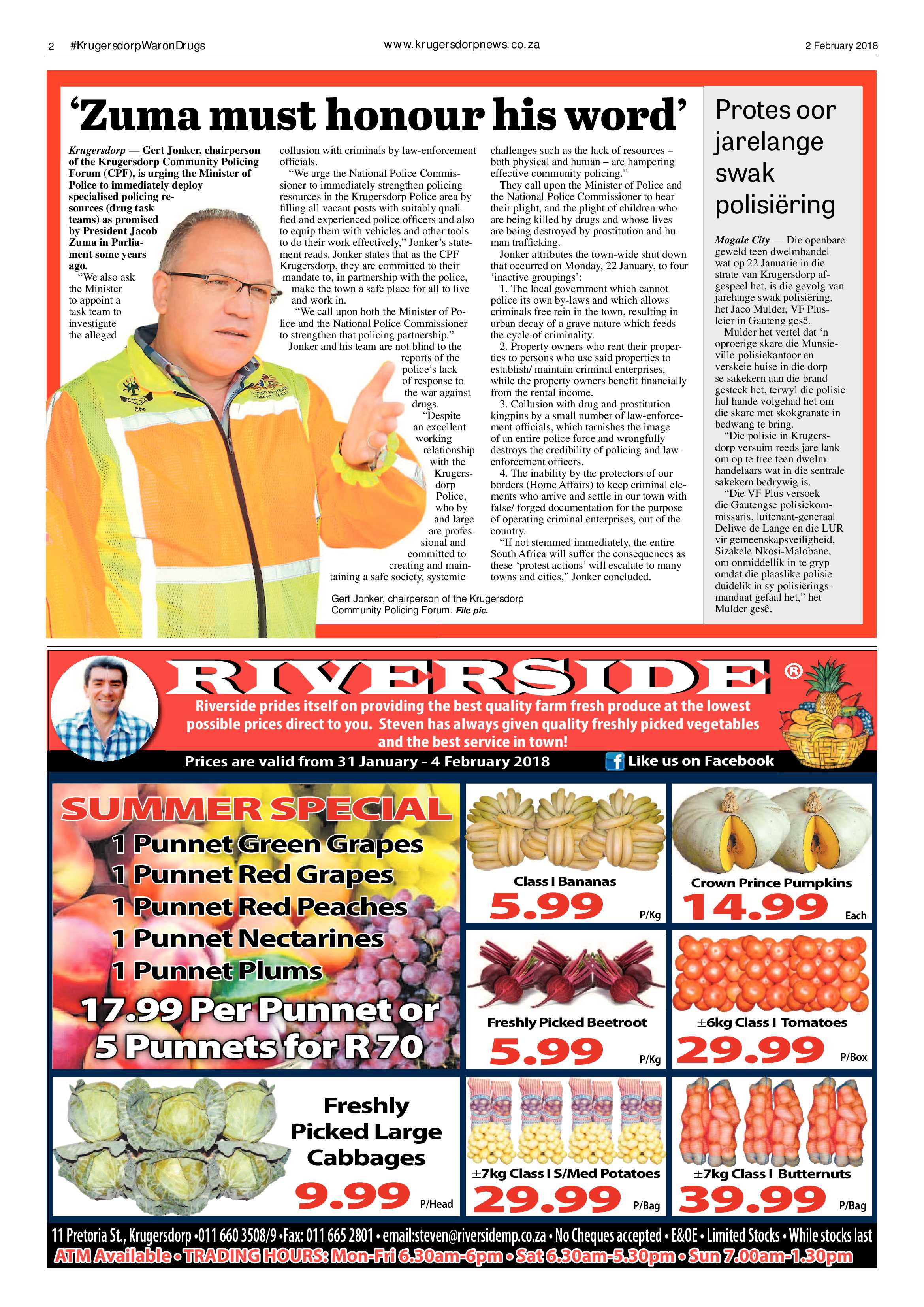 Krugersdorp News 2 February 2018 page 2