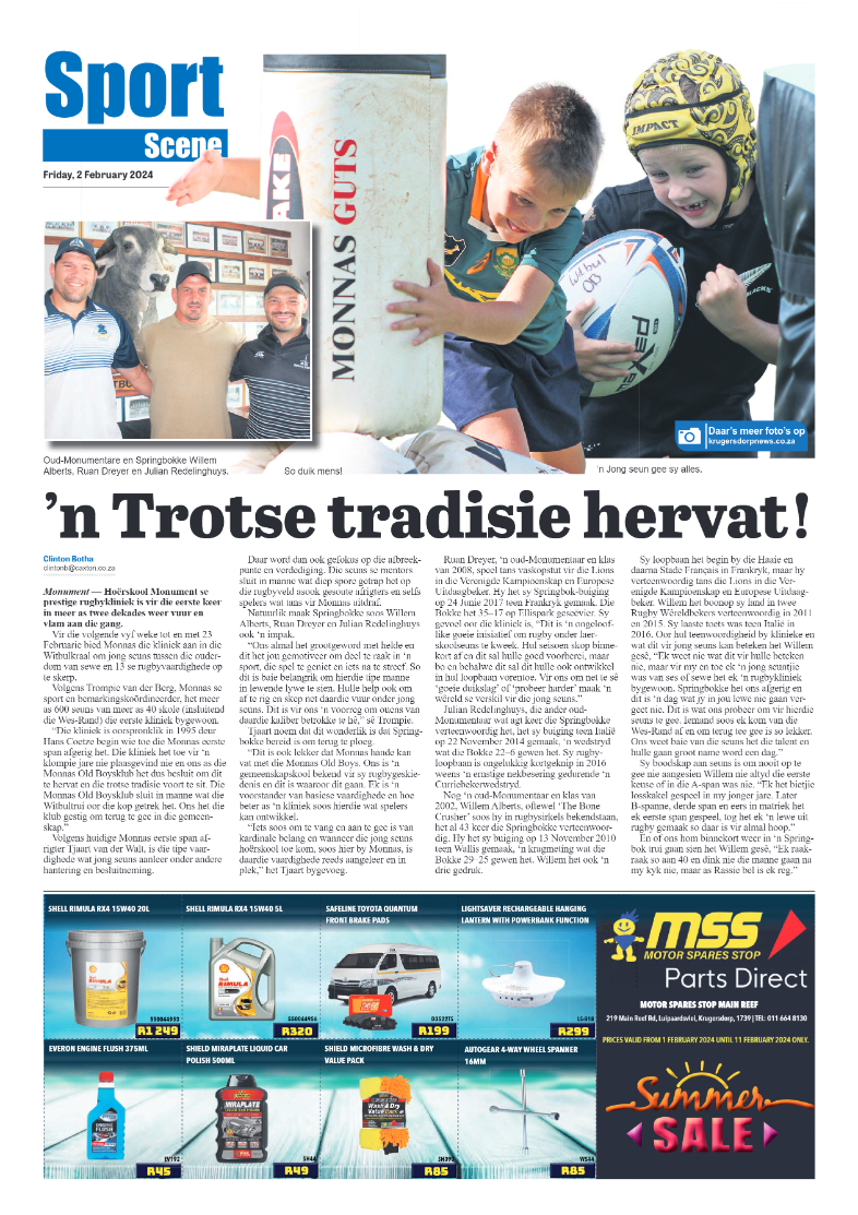 Krugersdorp News 2 February 2024 page 12