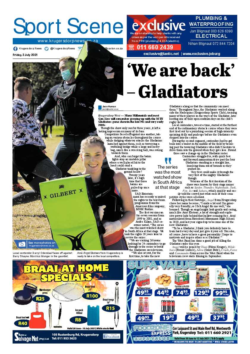 Krugersdorp News 2 July 2021 page 12