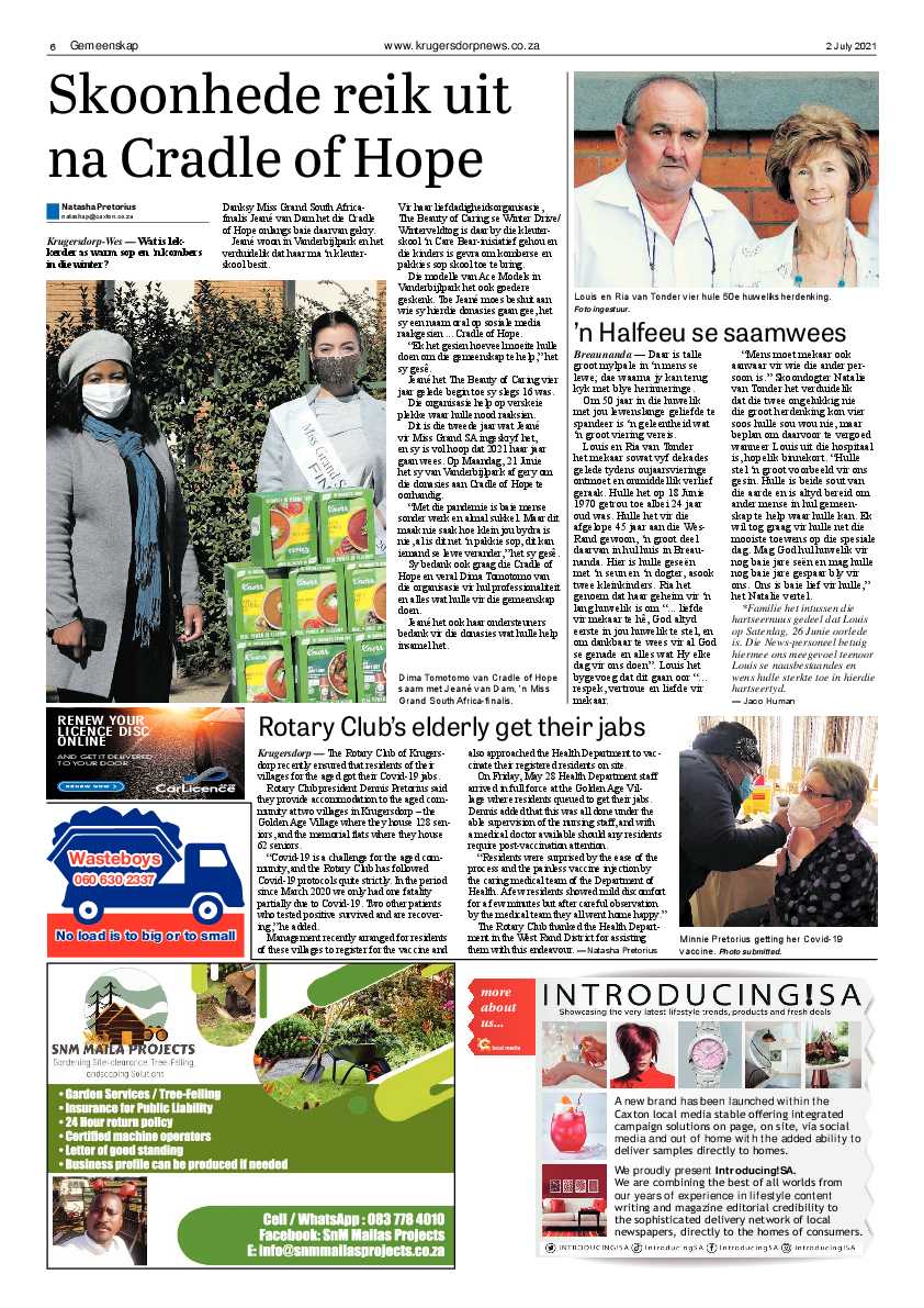 Krugersdorp News 2 July 2021 page 6