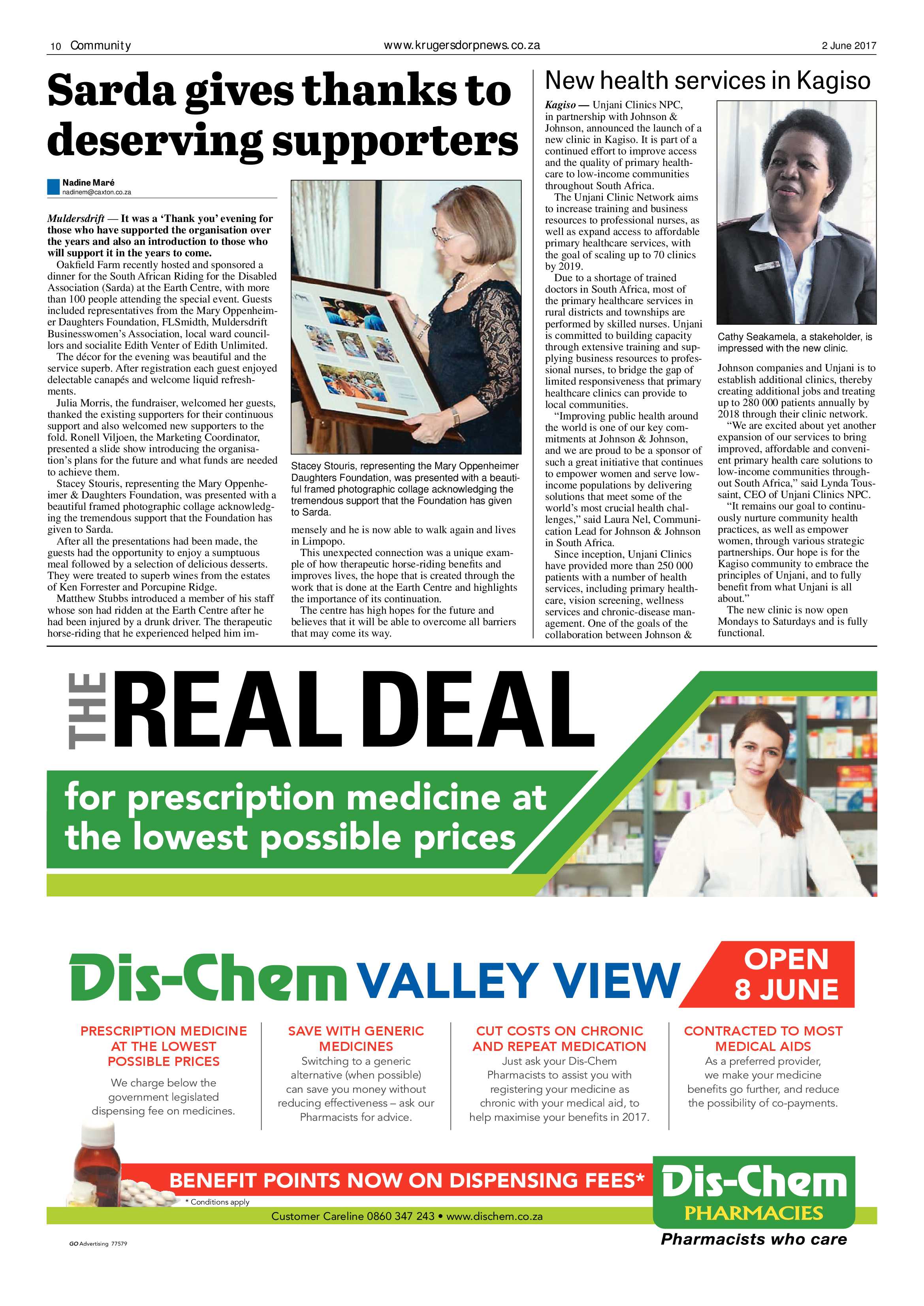 Krugersdorp News 2 June 2017 page 10