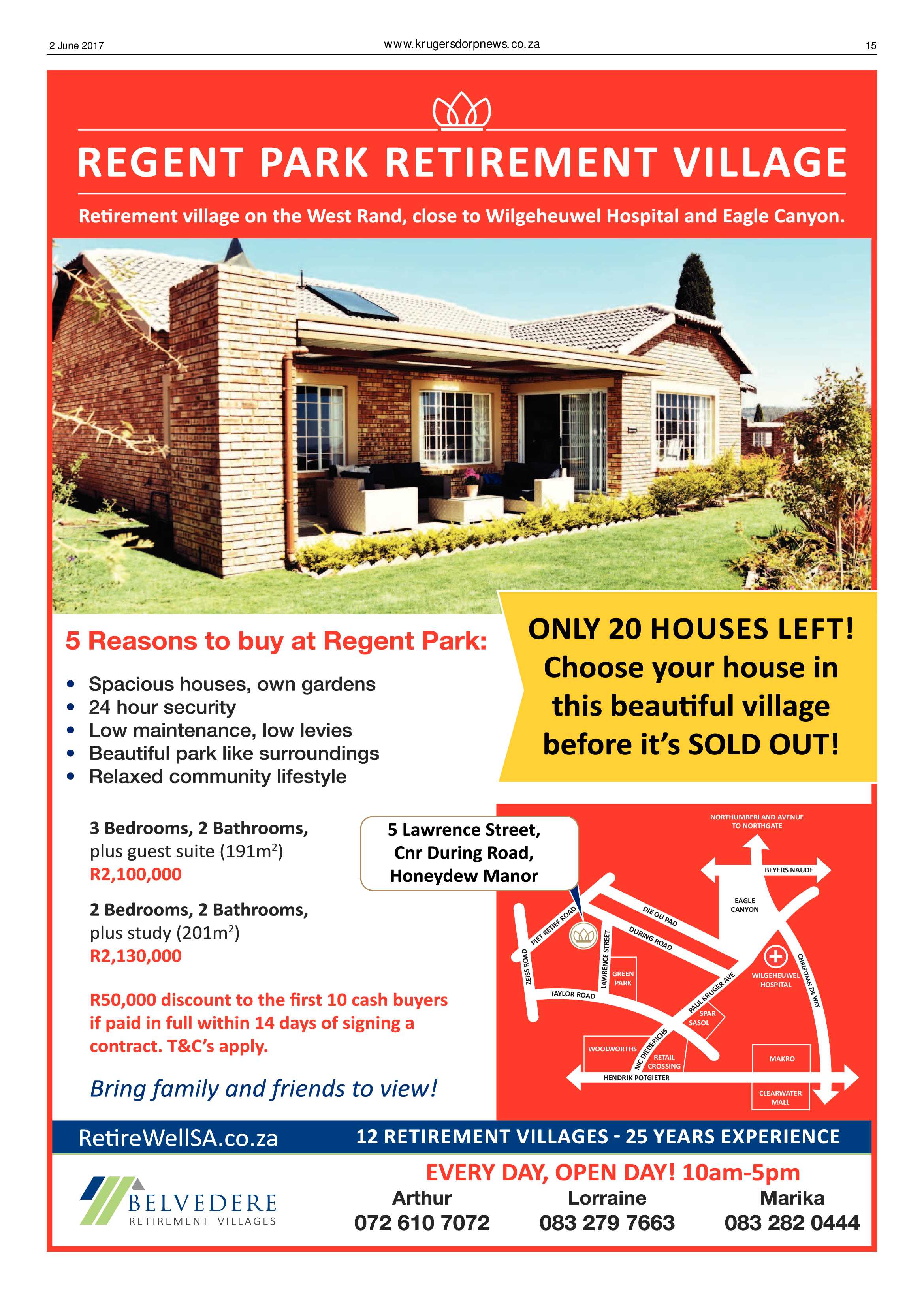 Krugersdorp News 2 June 2017 page 15