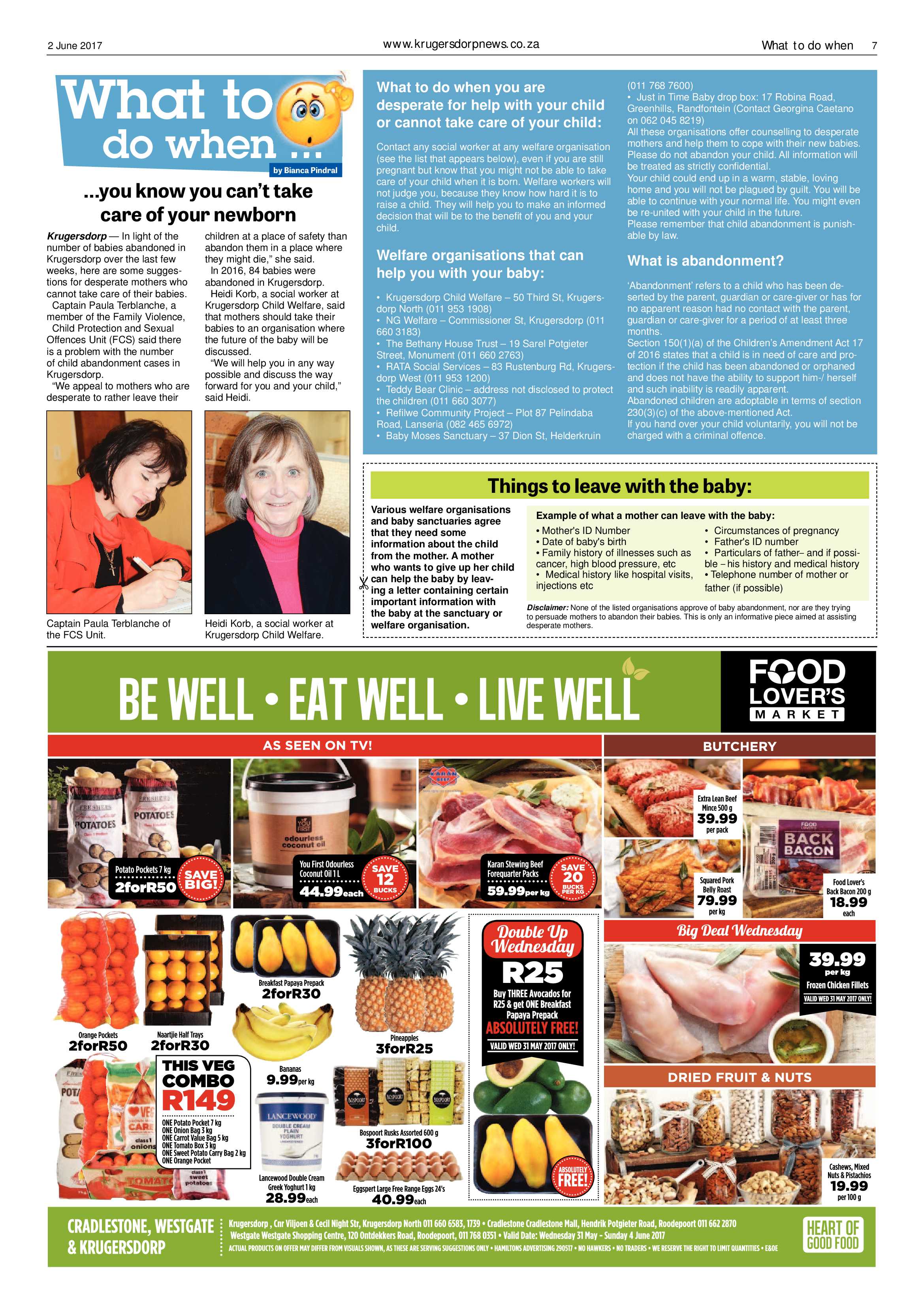 Krugersdorp News 2 June 2017 page 7