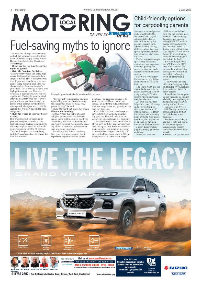 Krugersdorp News 2 June 2023 page 6