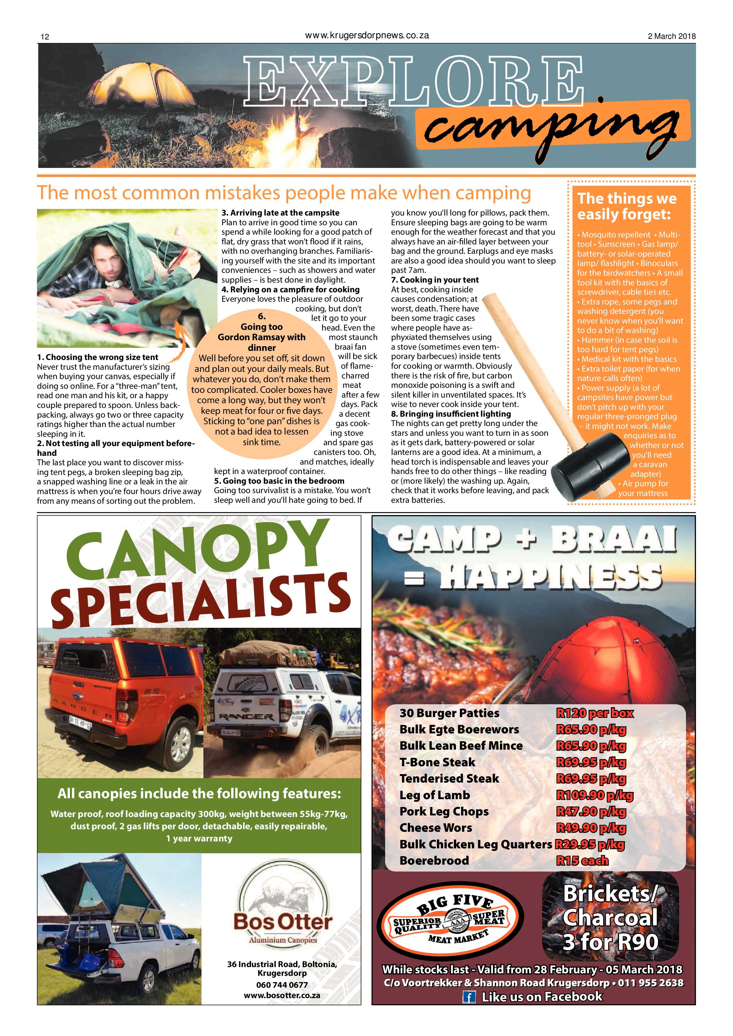 Krugersdorp News 2 March 2018 page 12
