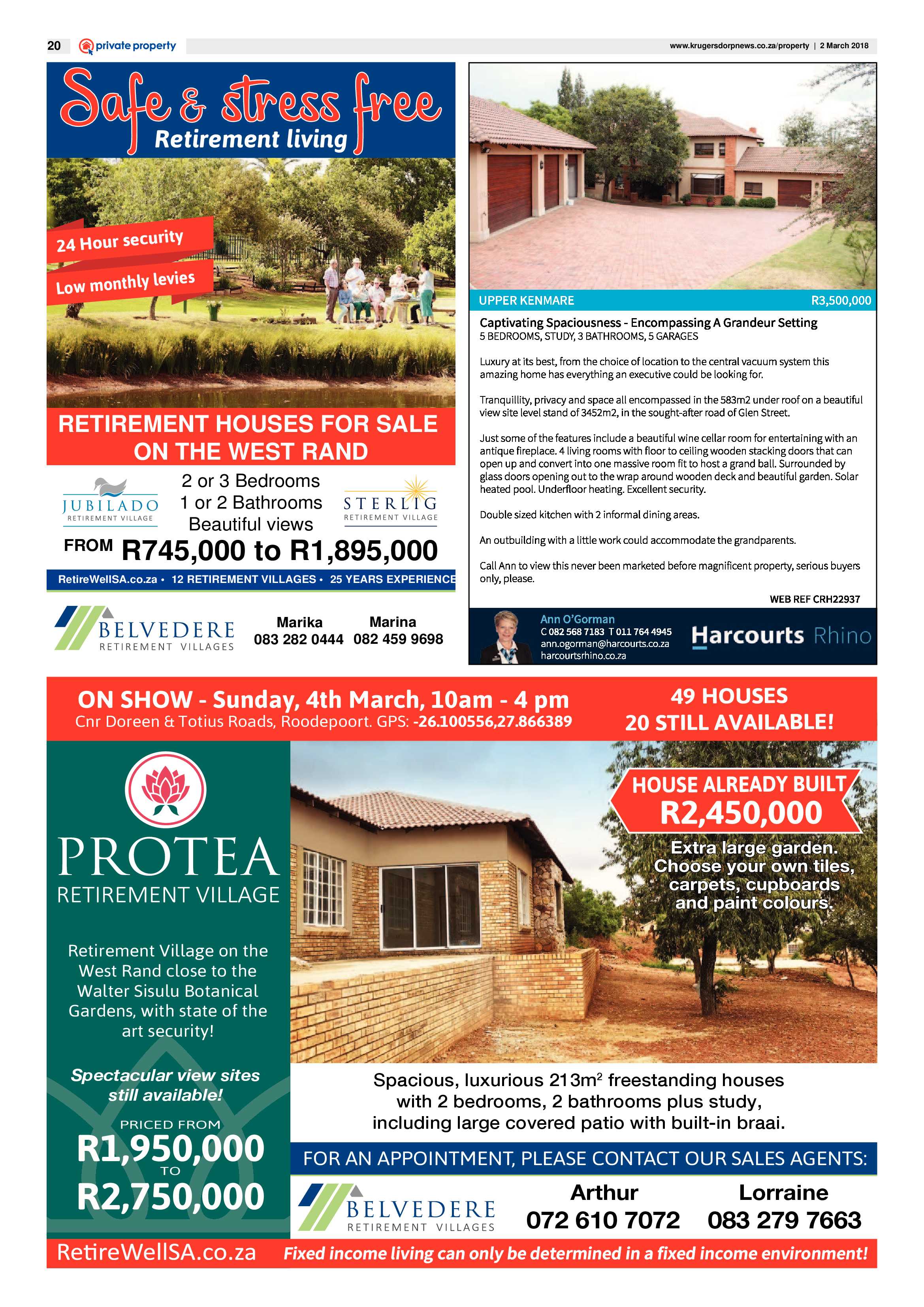 Krugersdorp News 2 March 2018 page 20
